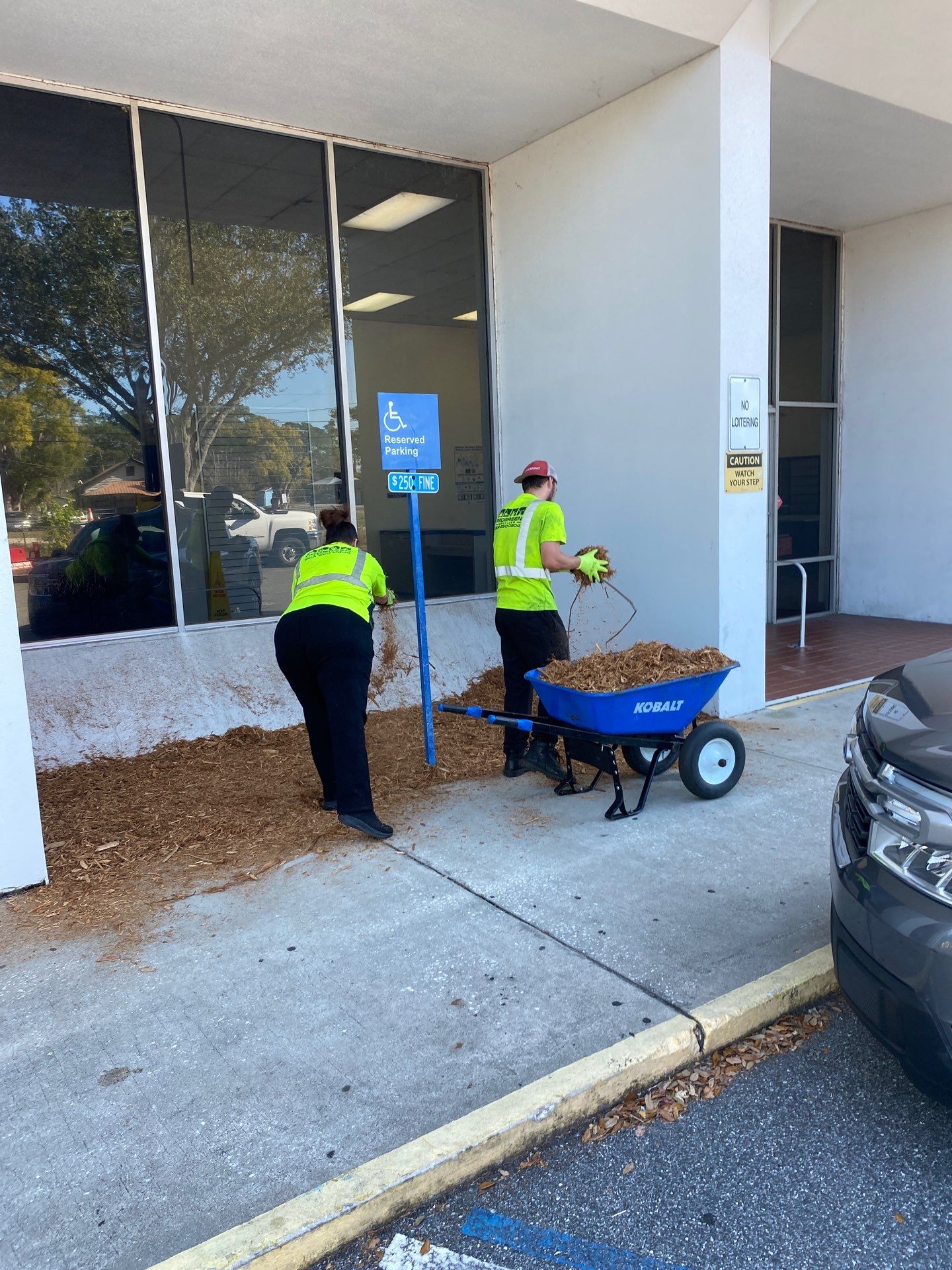 US Post Office | Mulch Installation by ProGreen Services