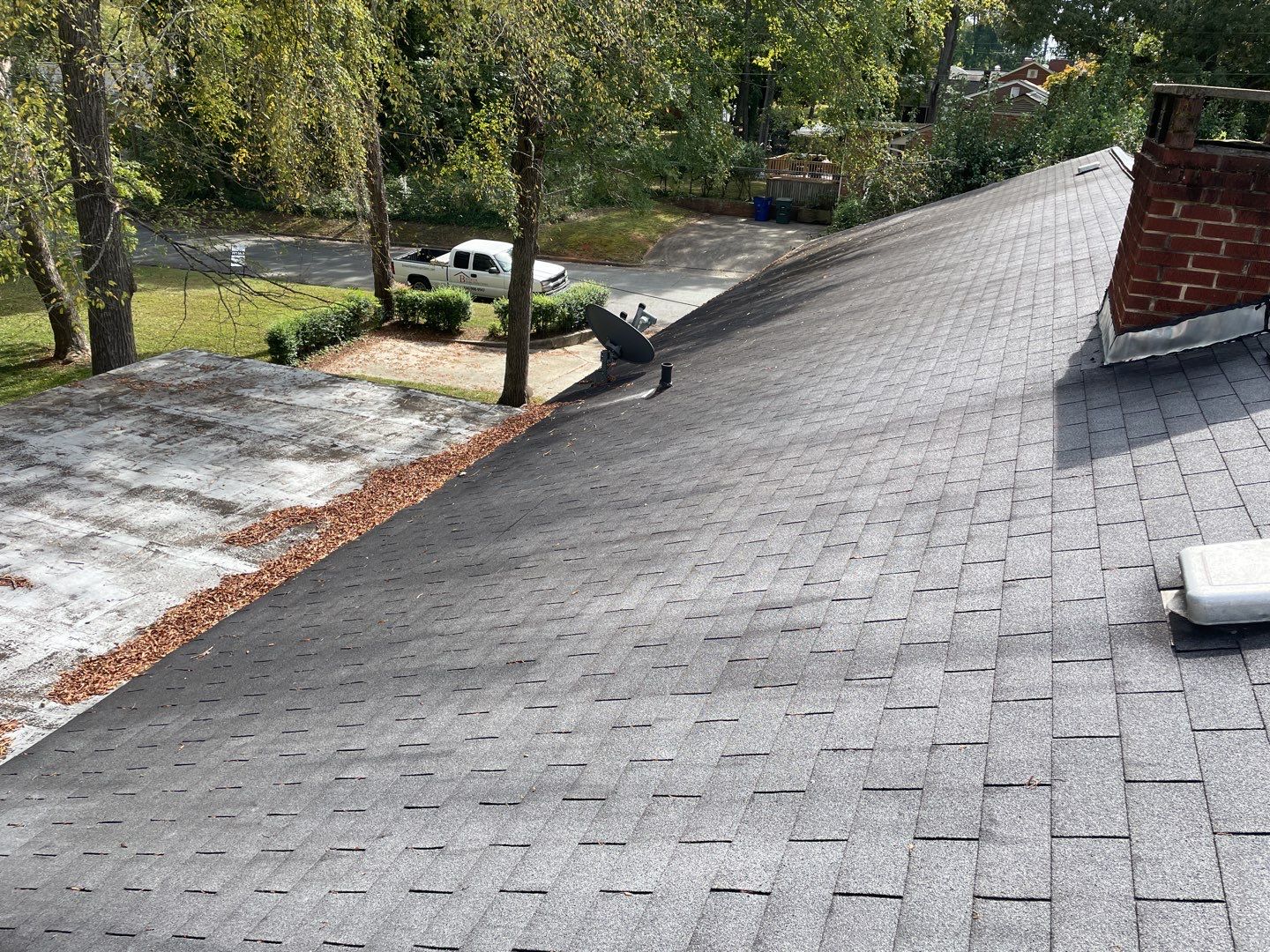 Residential Roofing Installation using Atlas Pinnacle Pristine- Black by Just In Time Roofing and Restoration