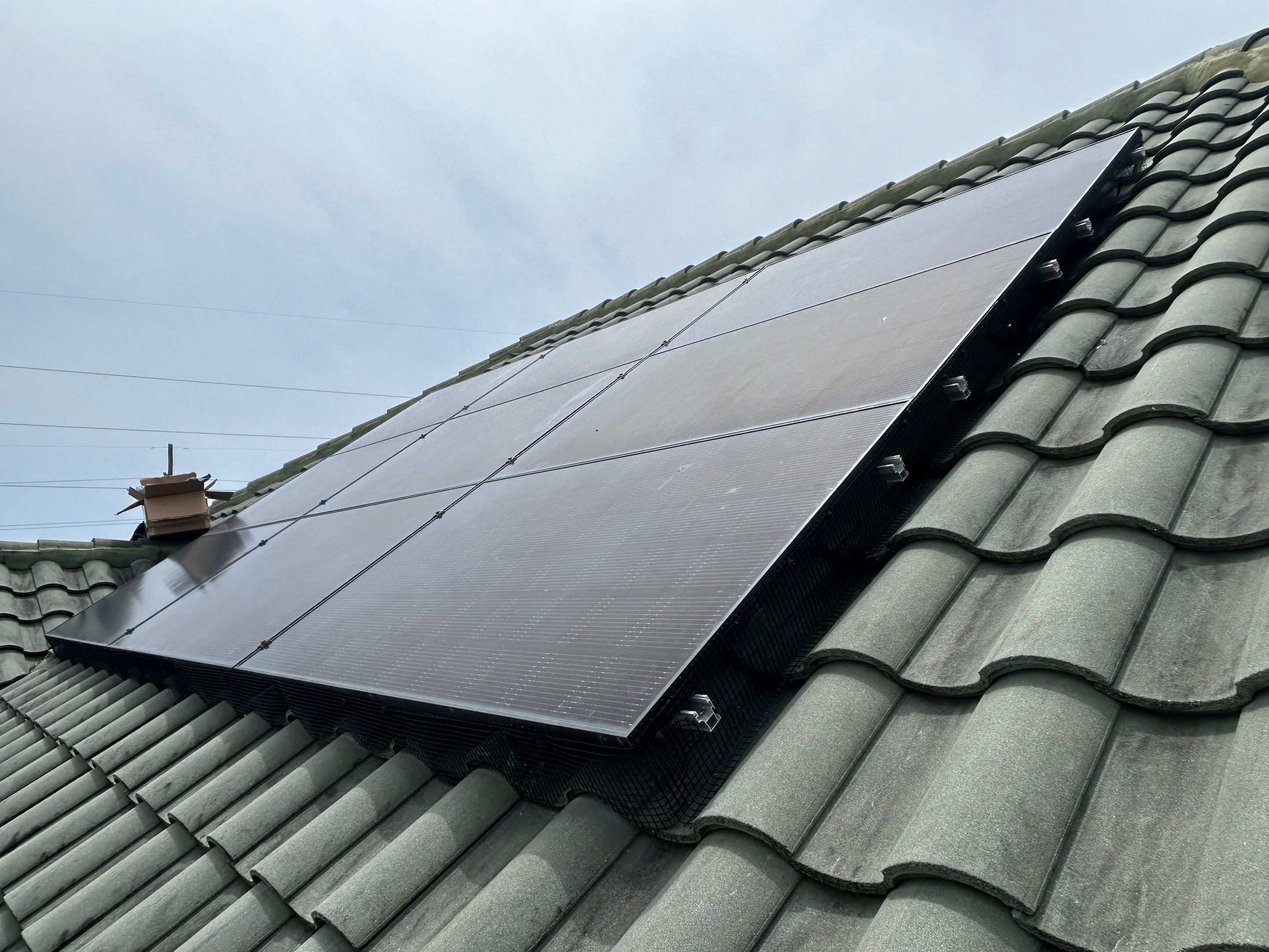 Solar Squirrel Defense System Installation by Gulf Solar Services