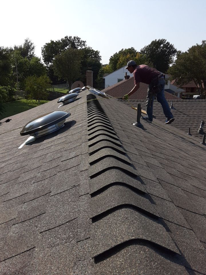 roof and vent replacement in Oklahoma City by McCann's Roofing and Construction