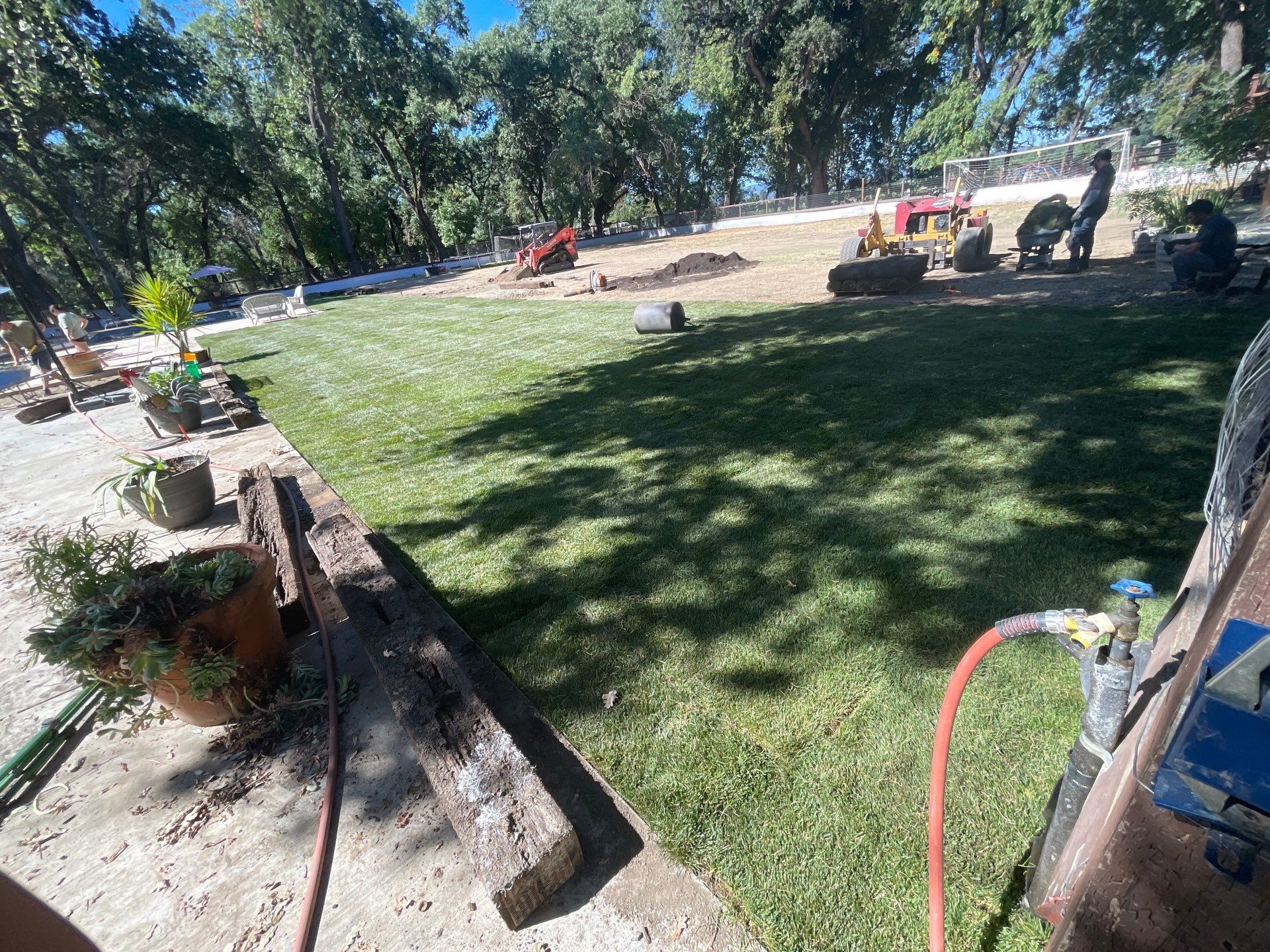 Project in Kelseyville by A - G Sod Farms
