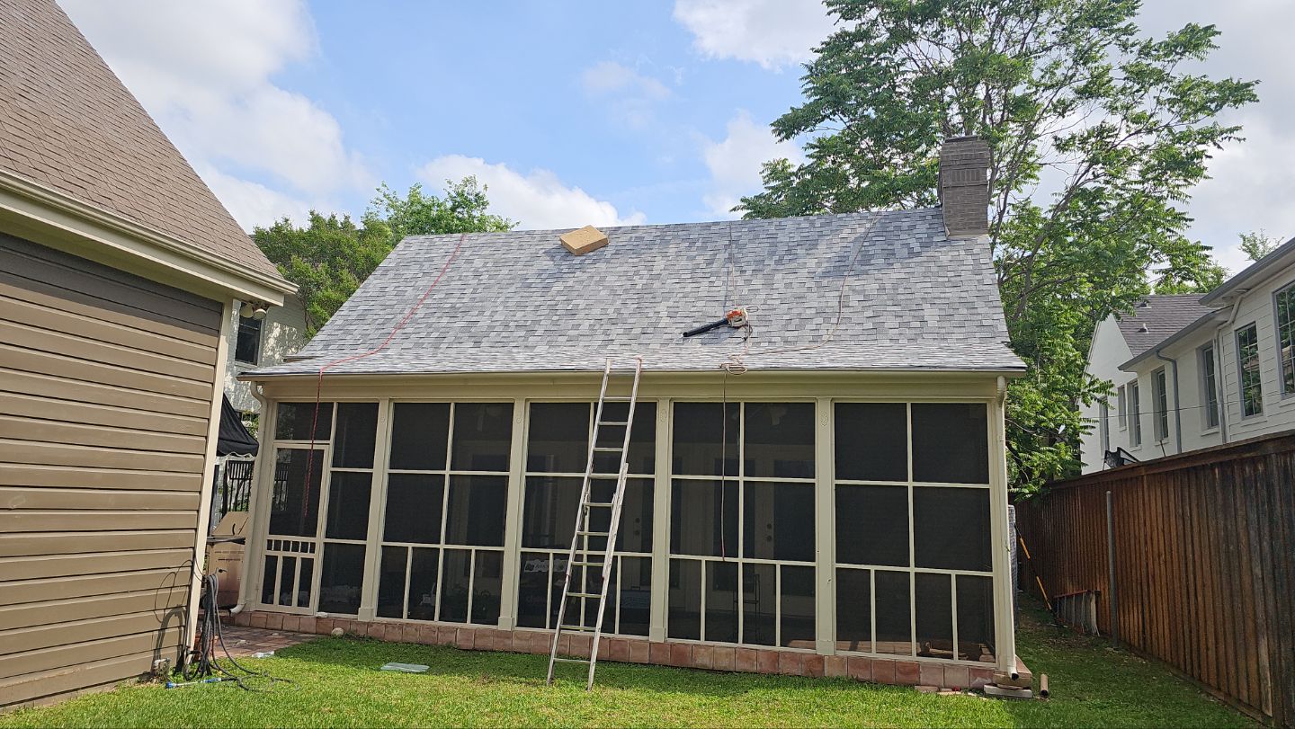 Residential Roofing Installation in University Park using Owens Corning Duration by Bert Roofing Inc