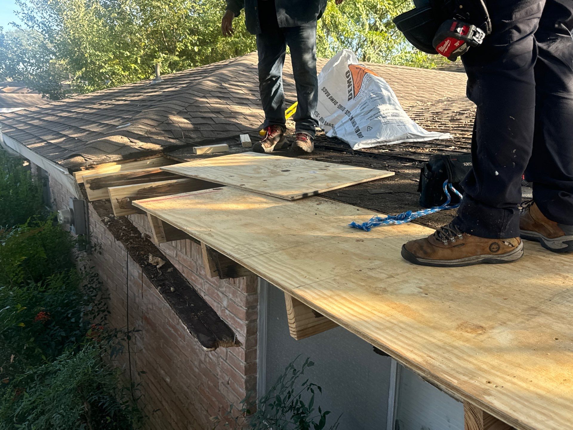 Project in Houston, TX by Associates Roofing Unlimited 