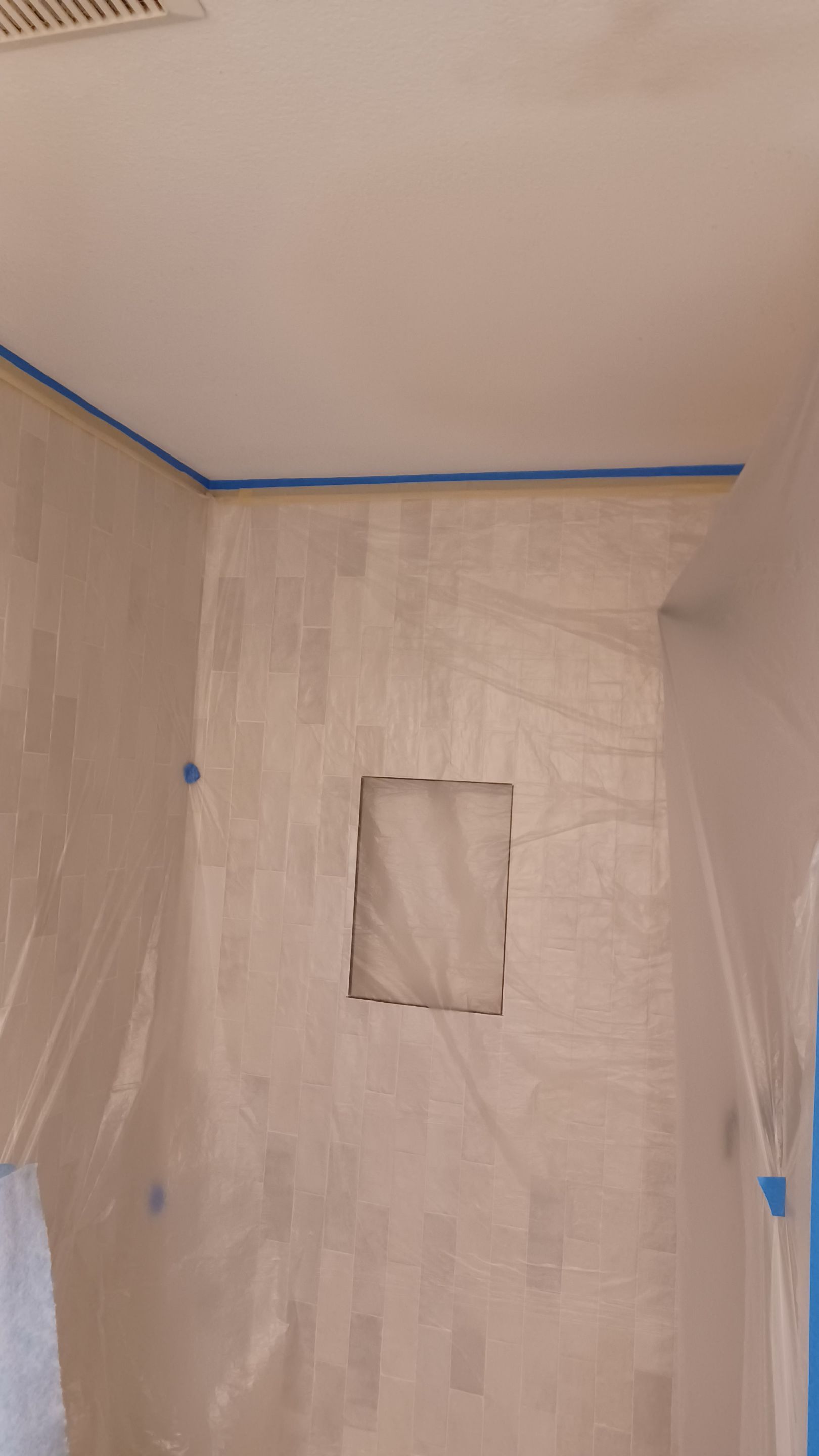 Kendra Bathroom repaint by Asis Painting Inc