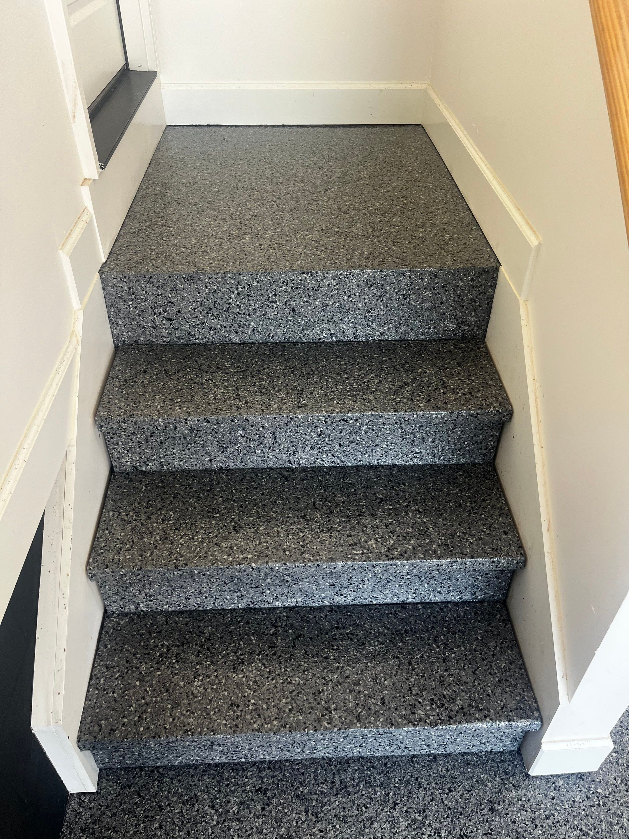 Garage Floor Coating using Nightfall by My Garage Floor Guys