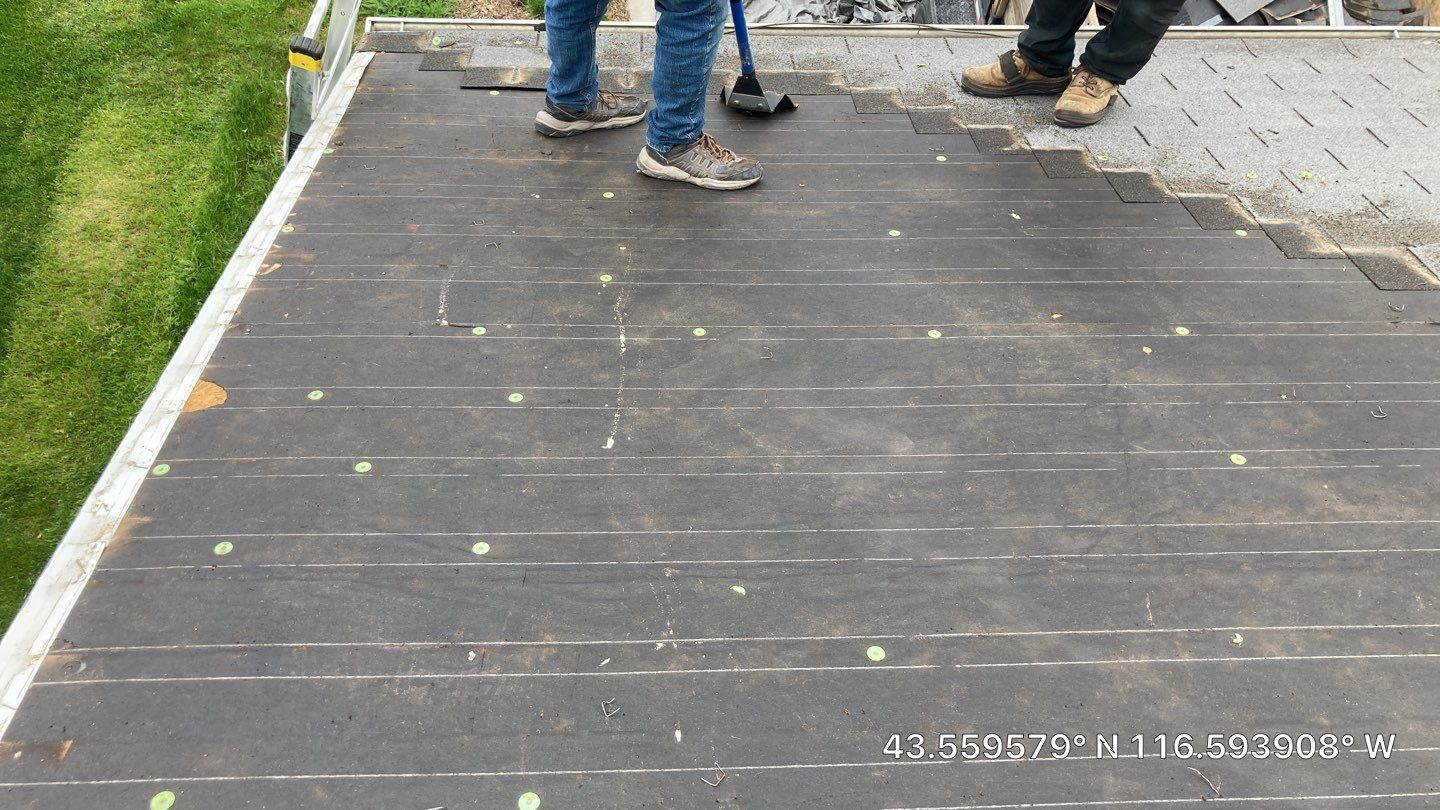 Nampa Idaho Two Story Residential Roofing Installation using Owens Corning by ID Roofing LLC