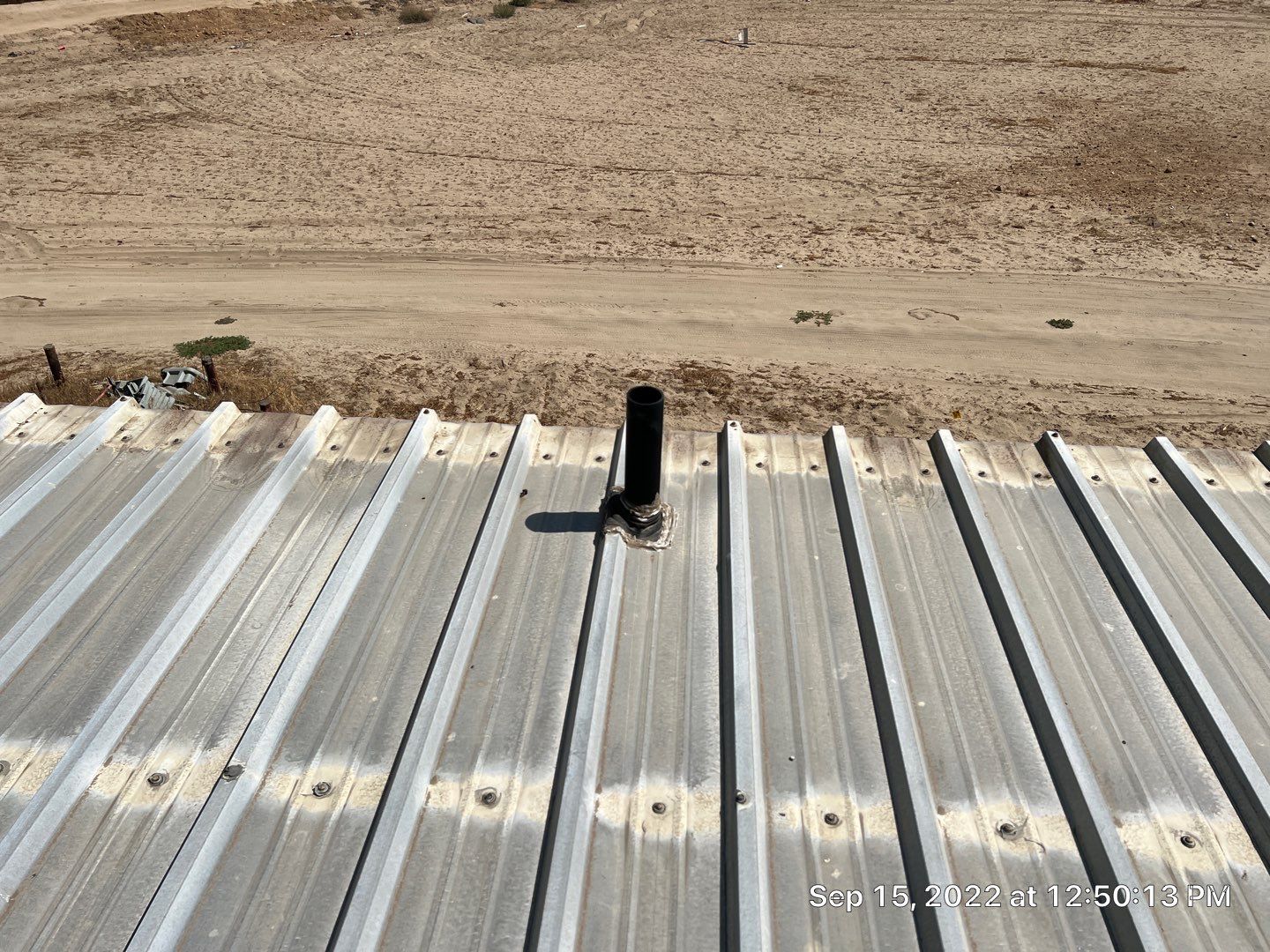 MR Roofing system using Conklin Benchmark/PUMA XL fabric and coating by Straight Edge Roofing Inc