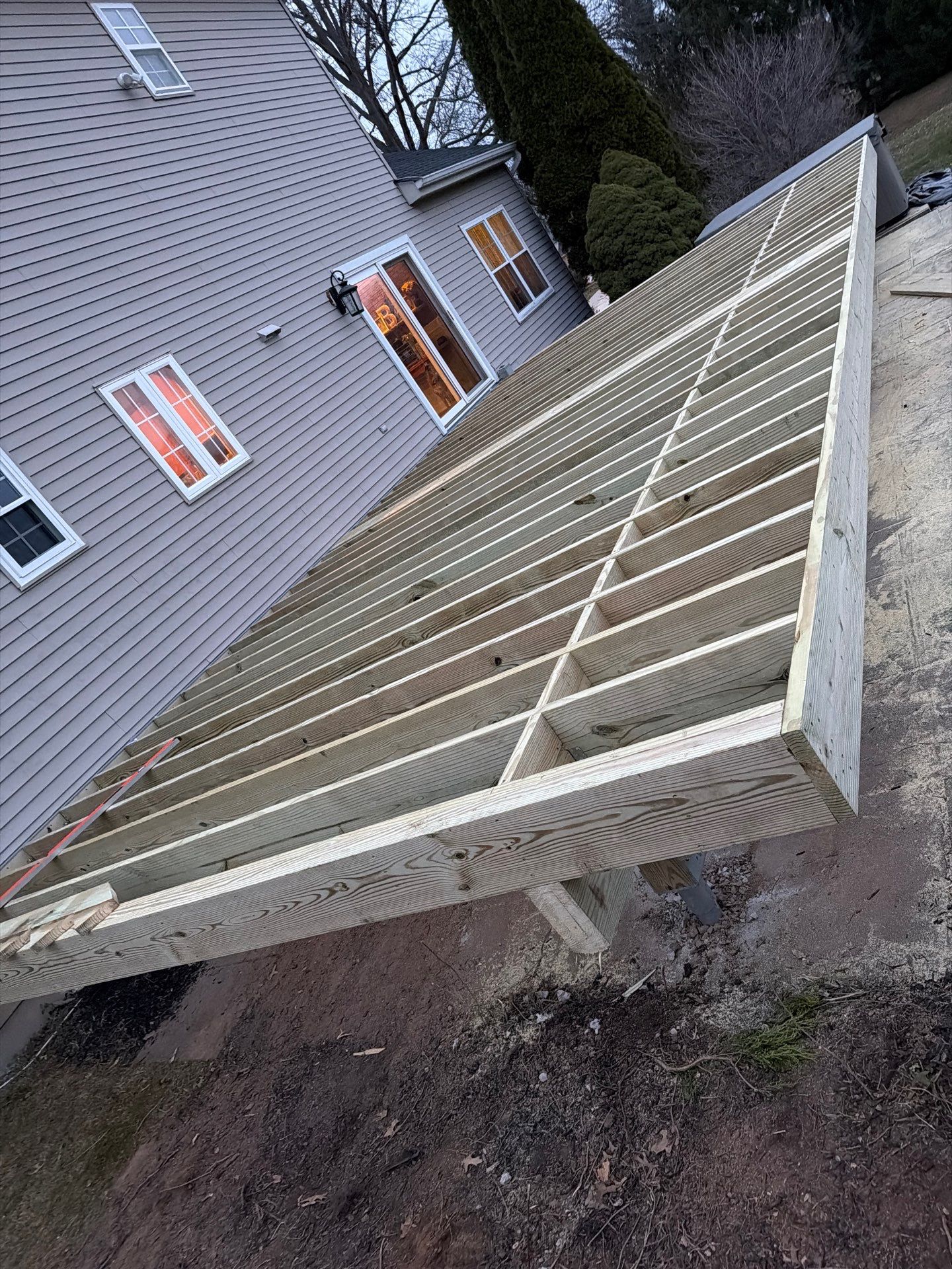 New Deck With a Roof and TV Mount in Raritan, New Jersey by deck guardian