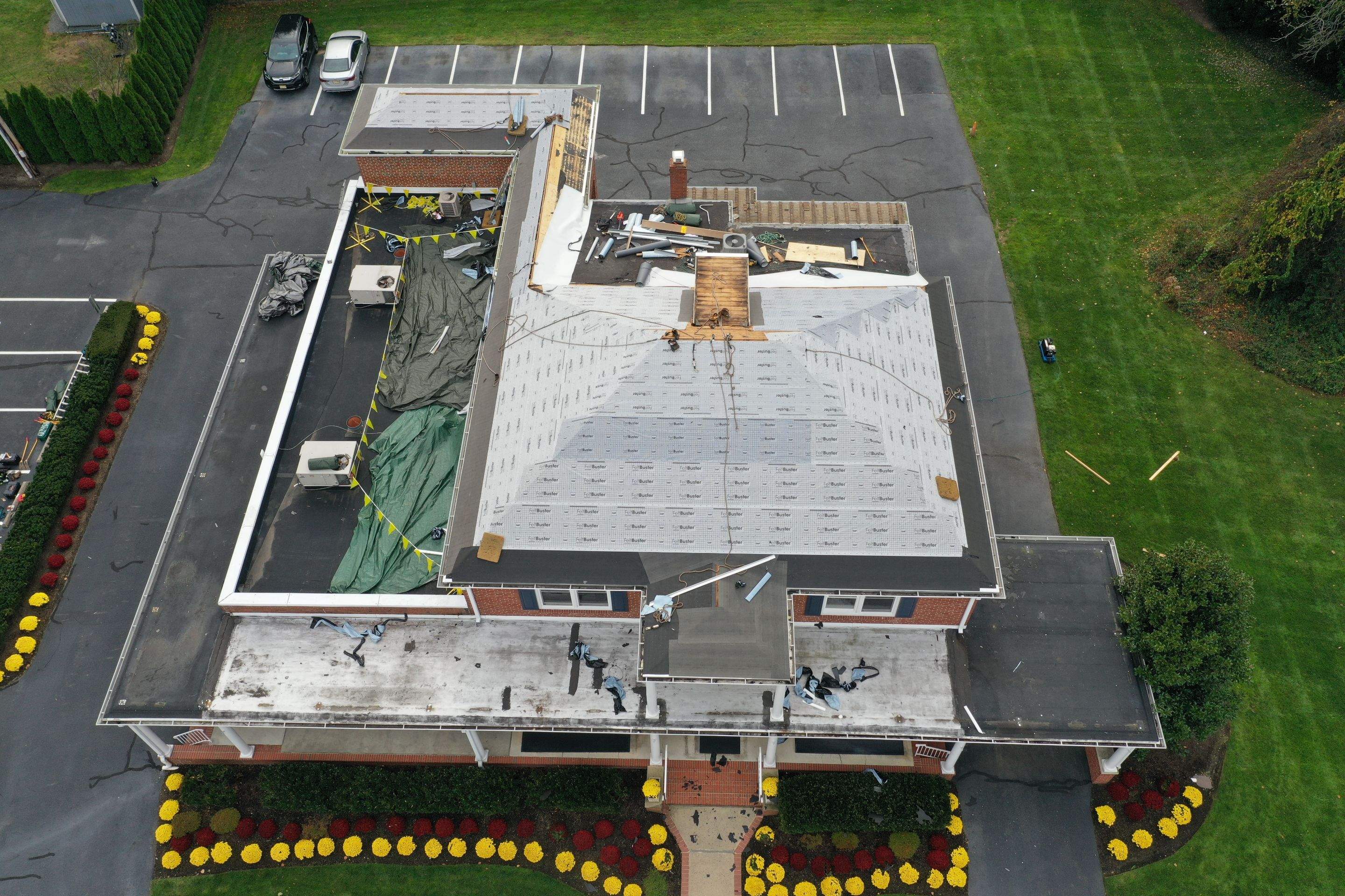 Commercial Roofing Installation using GAF Timberline / GAF TPO by All Site Roofing