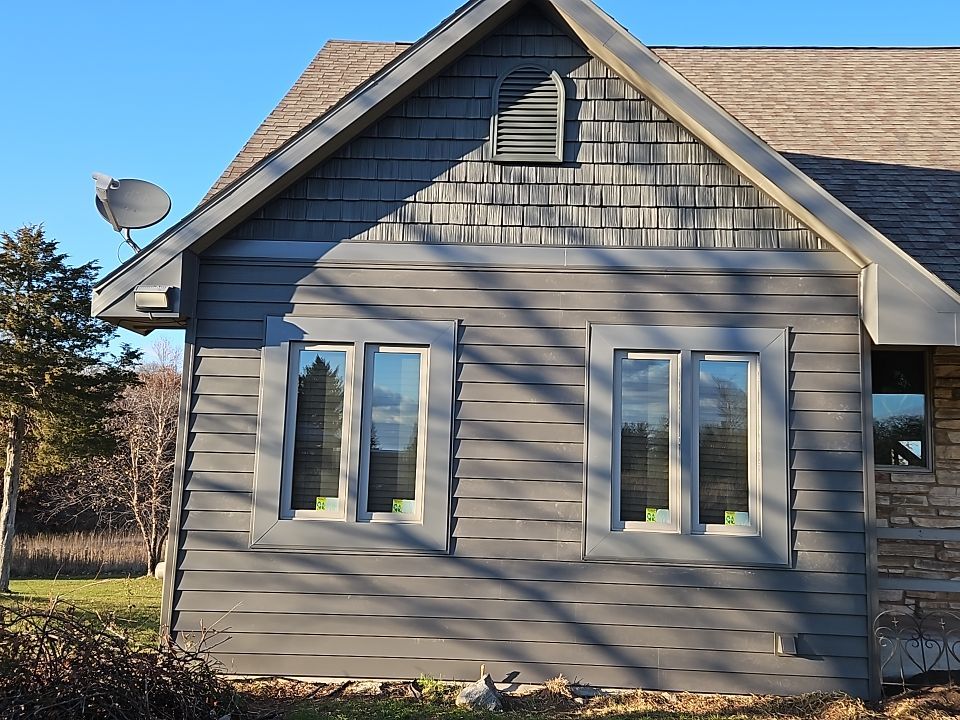 Siding Installation using Norandex Polar Wall Plus Siding, Window Wraps by Total Exteriors