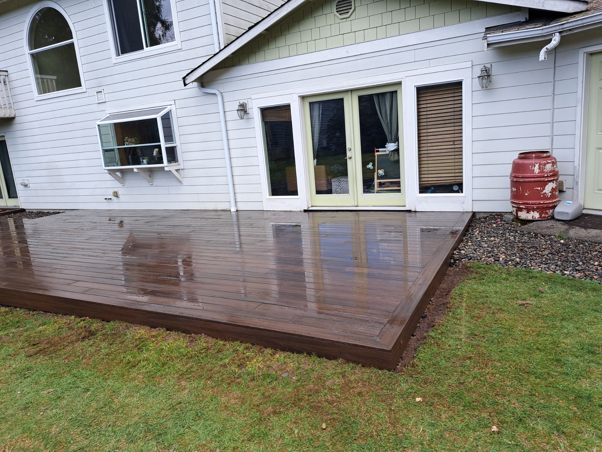 Daniel | Back Deck Installation  by Jireh Asphalt & Concrete Inc 
