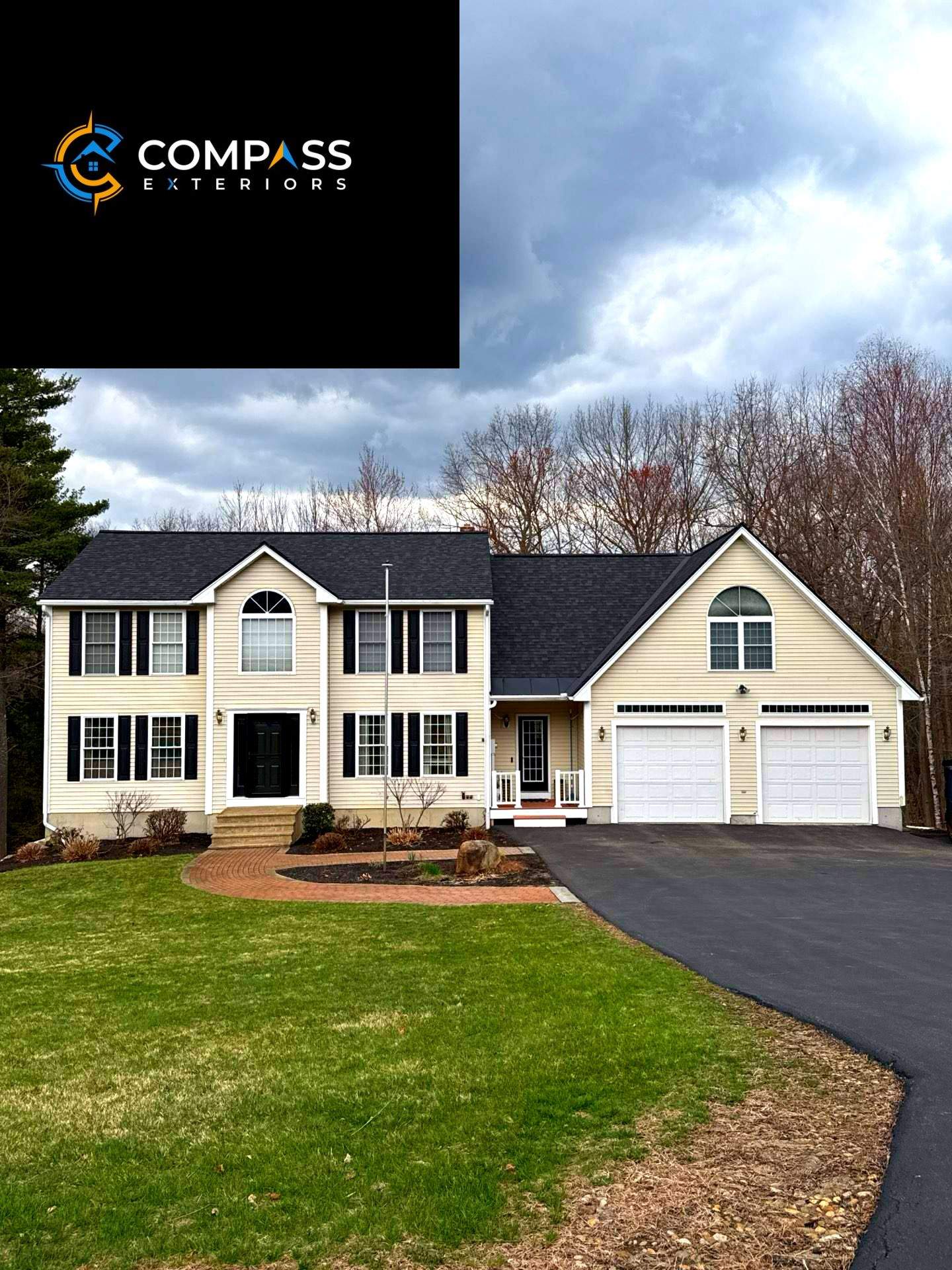 Hooksett, NH Roof Replacement (Metal Valleys) by Compass exteriors