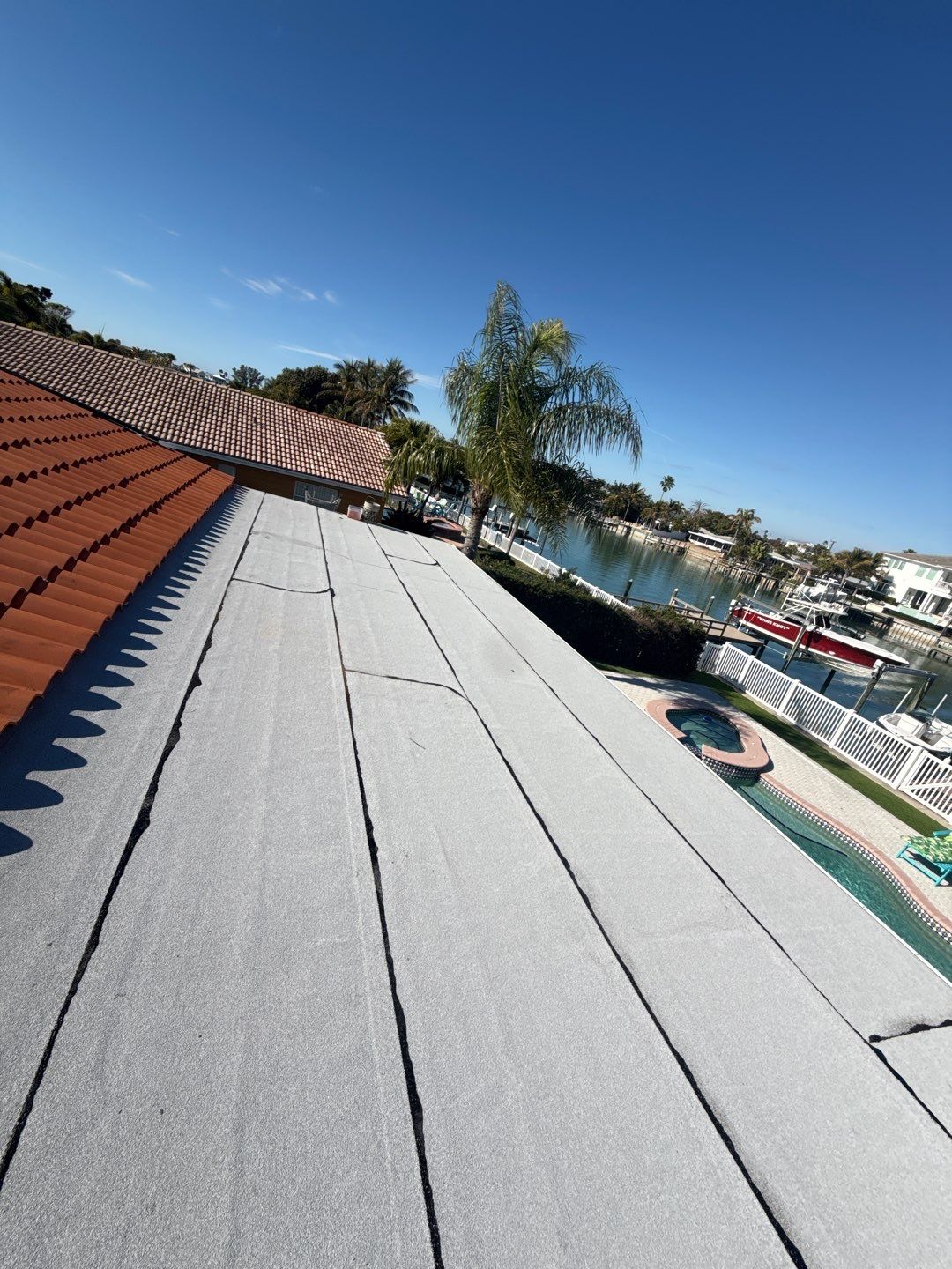 Project in St Pete Beach 33706 by Mitchell Roofing Company LLC 