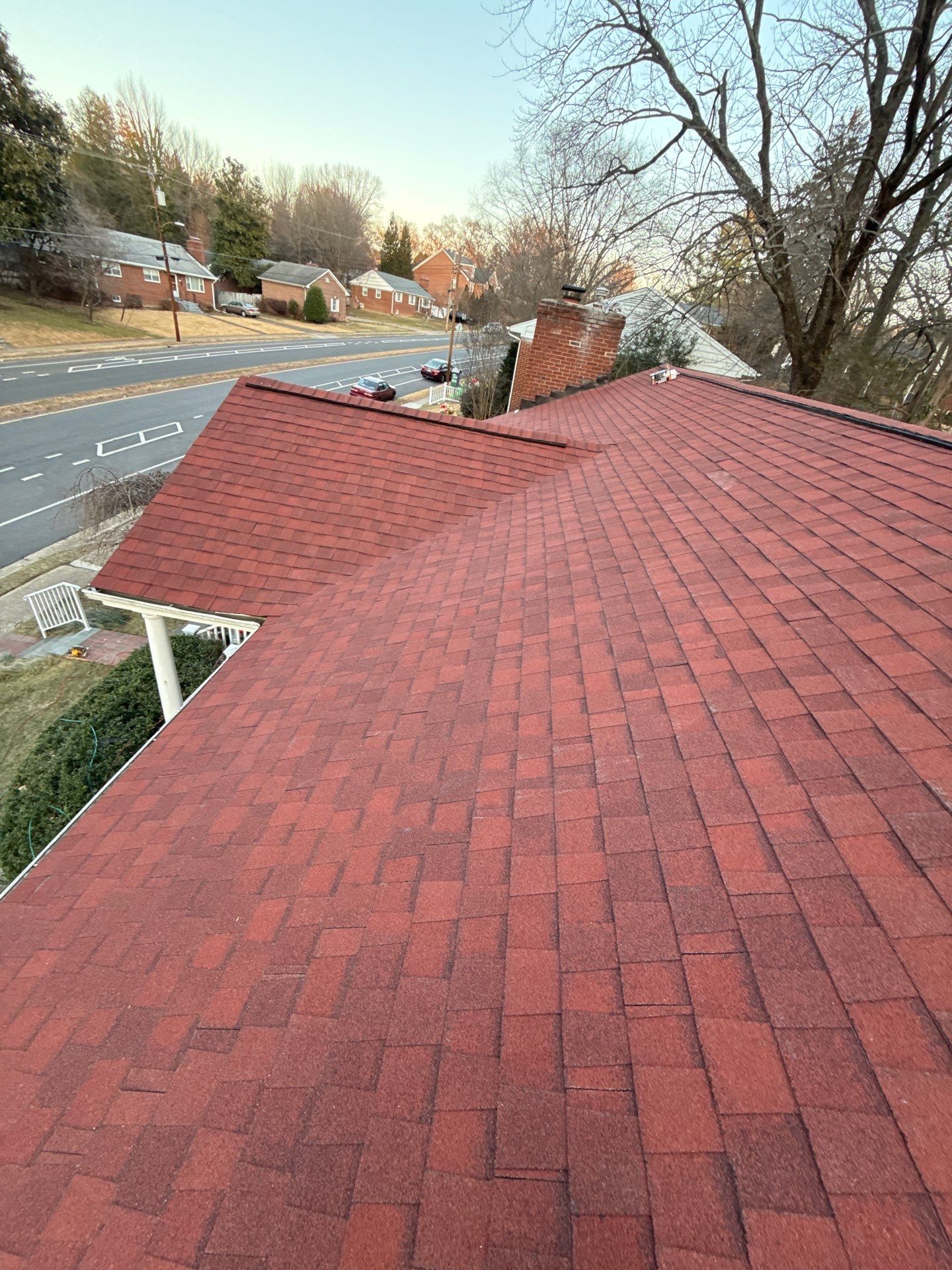 Arlington :Residential Roof Replacement with CertainTeed Landmark Pro in Max Def Red Oak  by RM Banning, Inc.