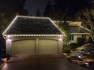 Holiday Lighting using C9 Faceted Leds - Warm White