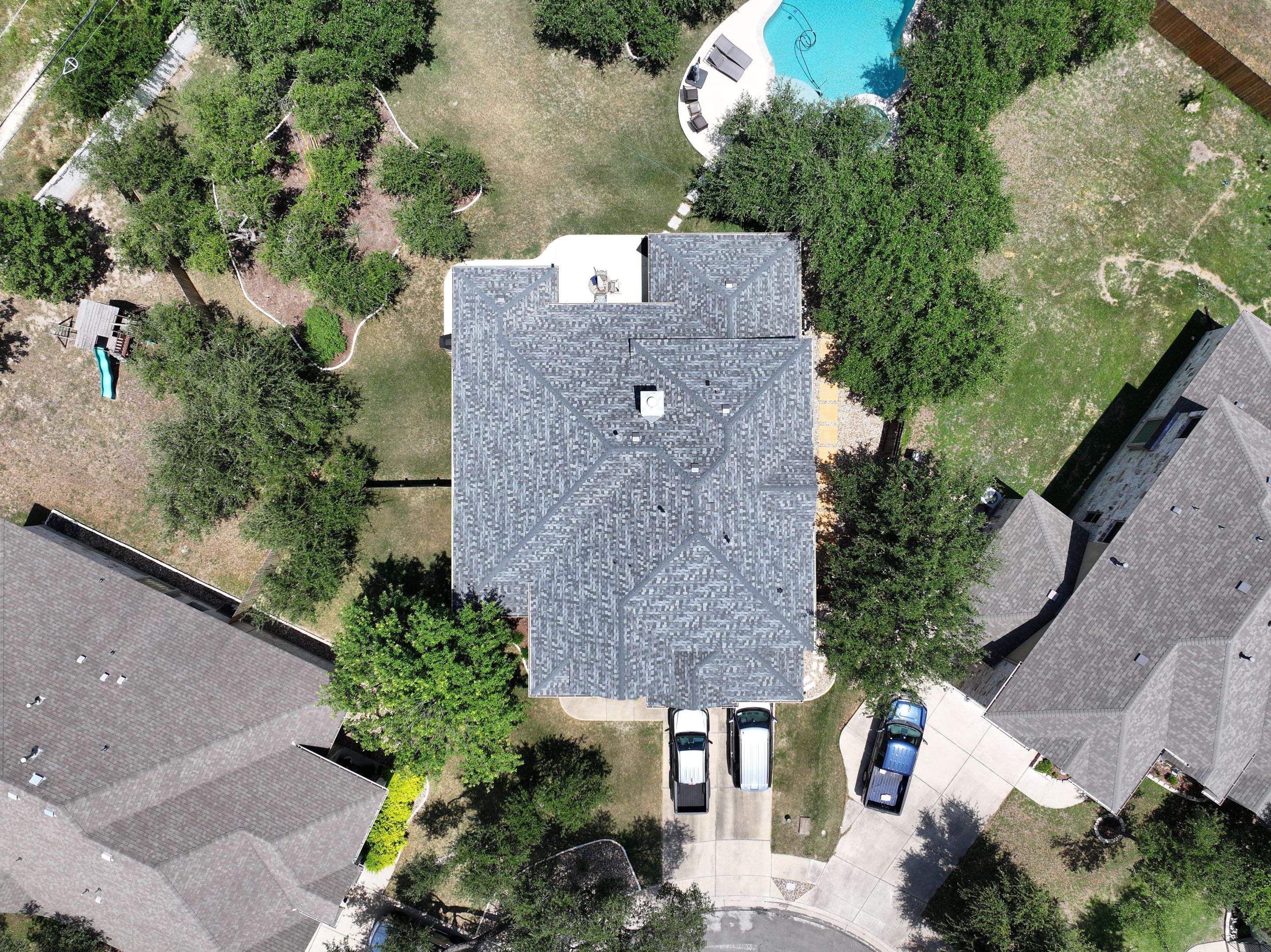 Summit Gray Shingles by Perennial Roofing 
