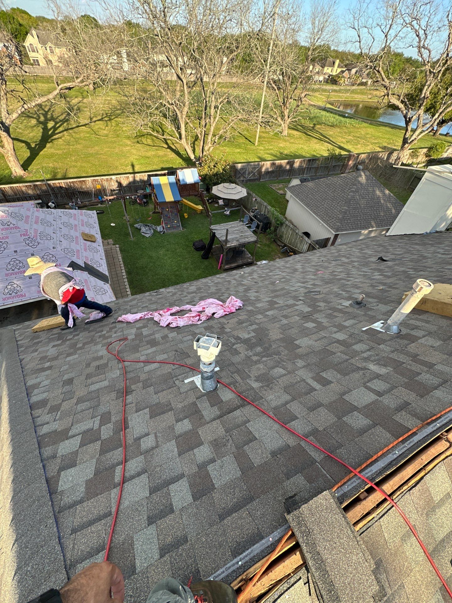Project in Sugar Land by Motion Roofing