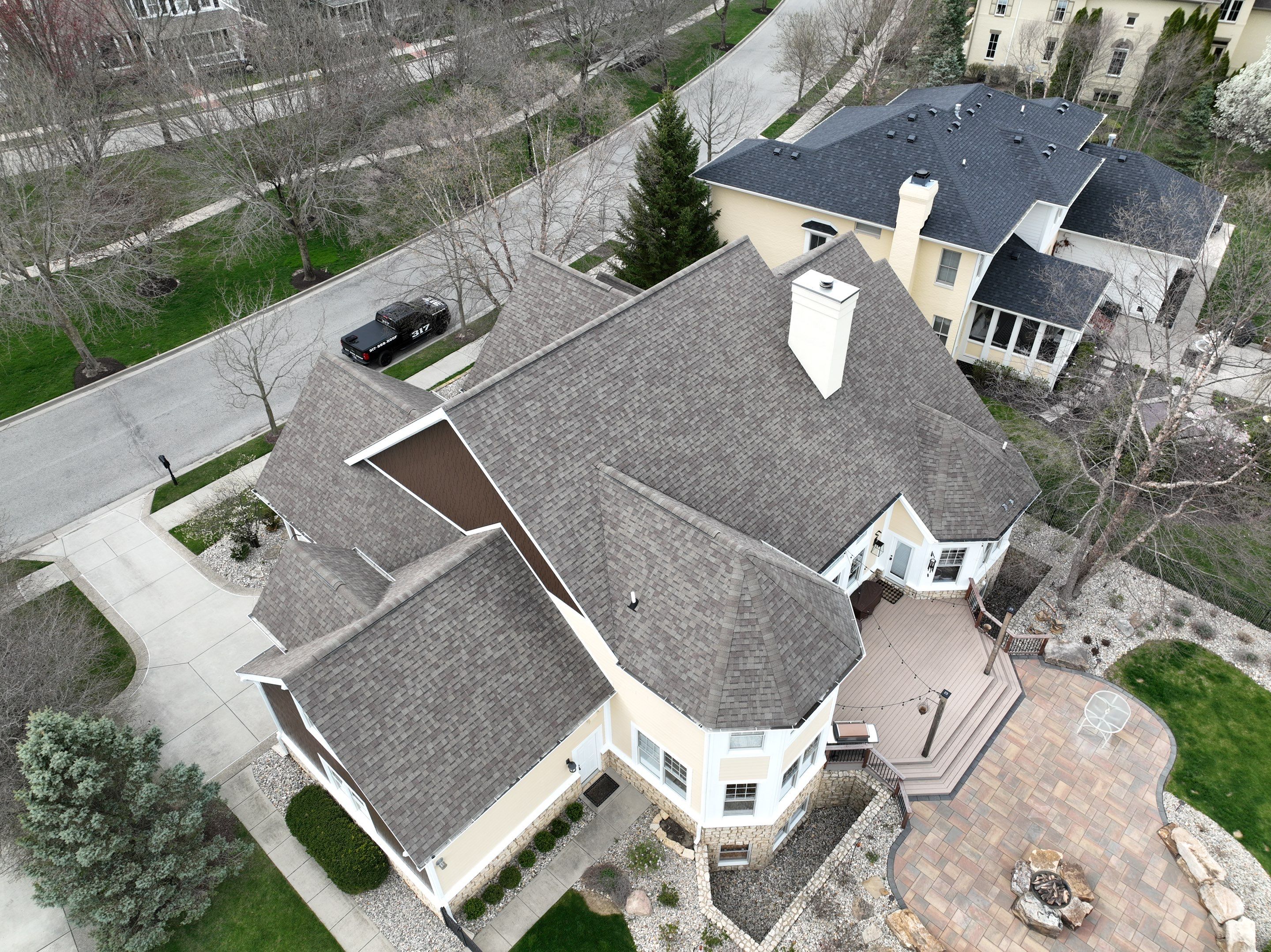 Roof Damage using Owens Corning Duration Storm by 317 Roofing & Restorations