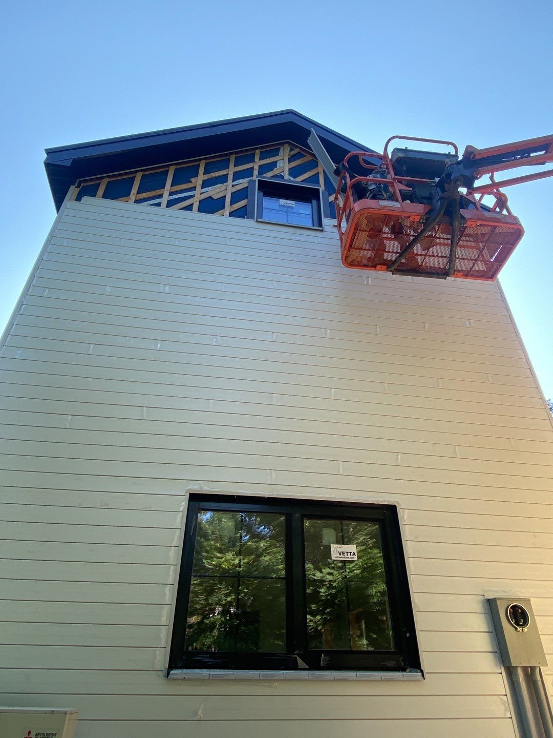 New Home Construction using 16" Standing Seam Panels by Jay Carter Roofing & Sheet Metal