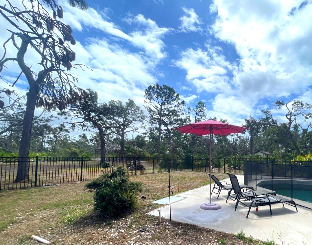 Black Aluminum 3 Rail Fence and Treated Wood Board on Board Privacy Fence  by Asap fence and gates, LLC