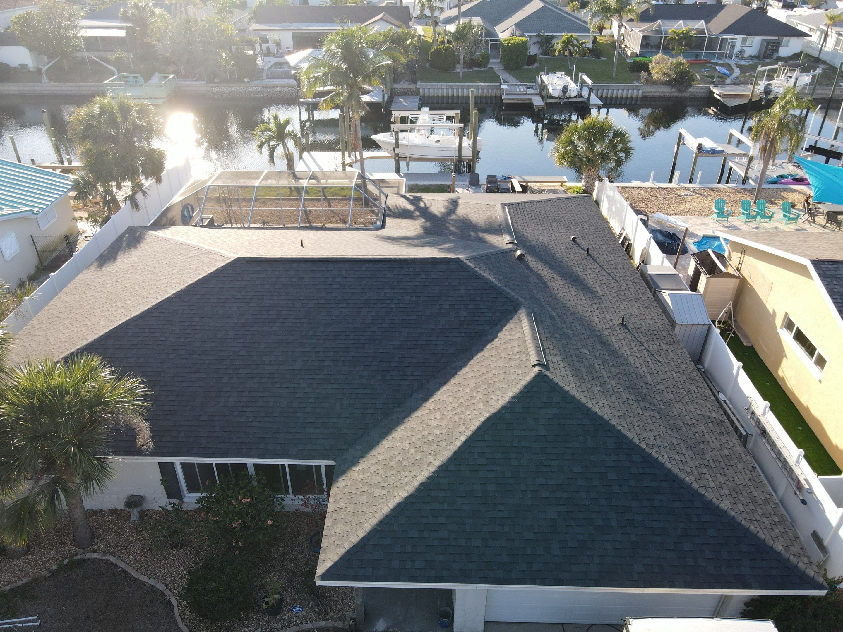 Roof Replacement in Apollo Beach Fl. by Steadfast Roofing 