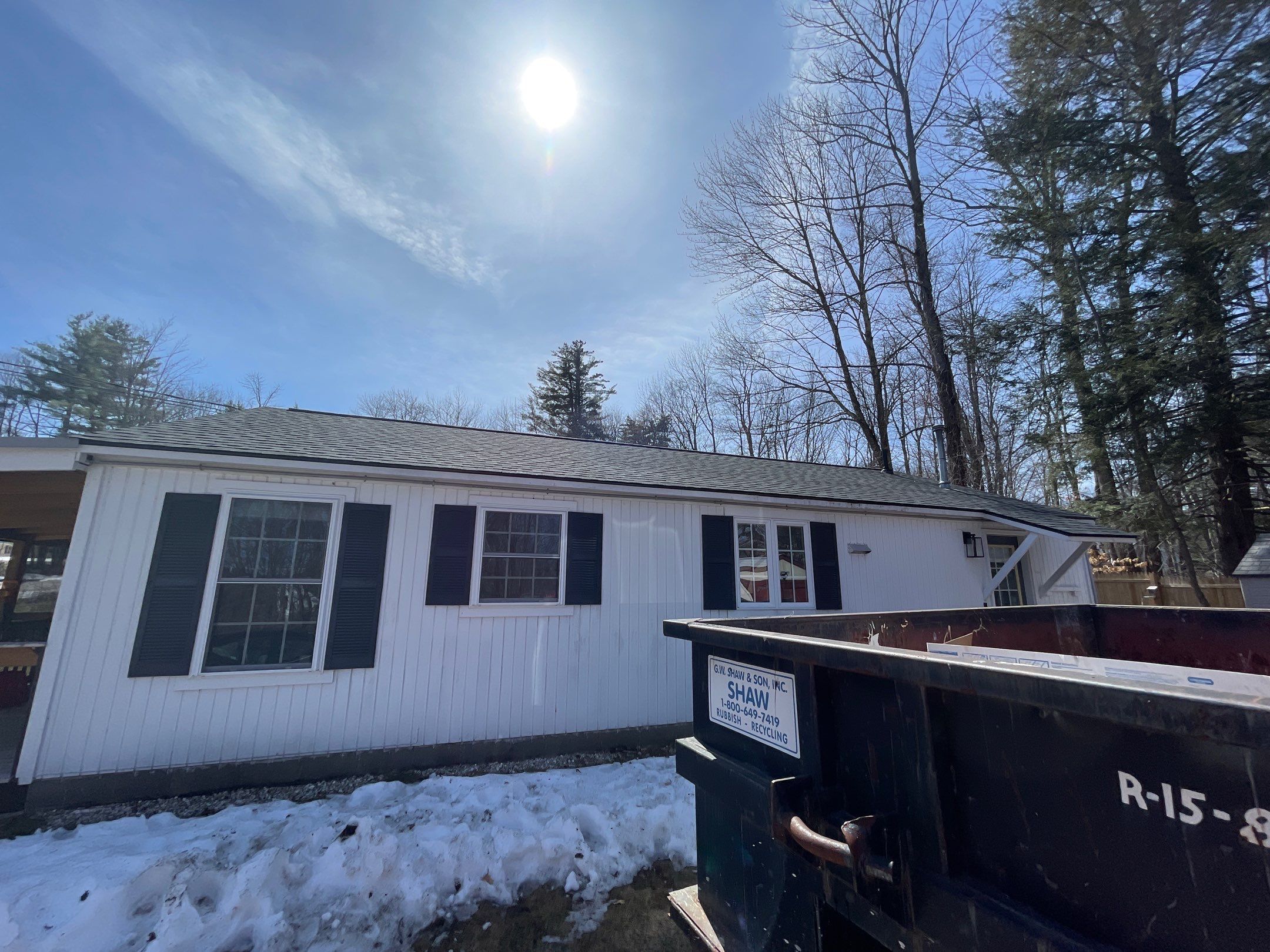 Roof Replacement with Complimentary Eave Repair by Sensible Home Solutions