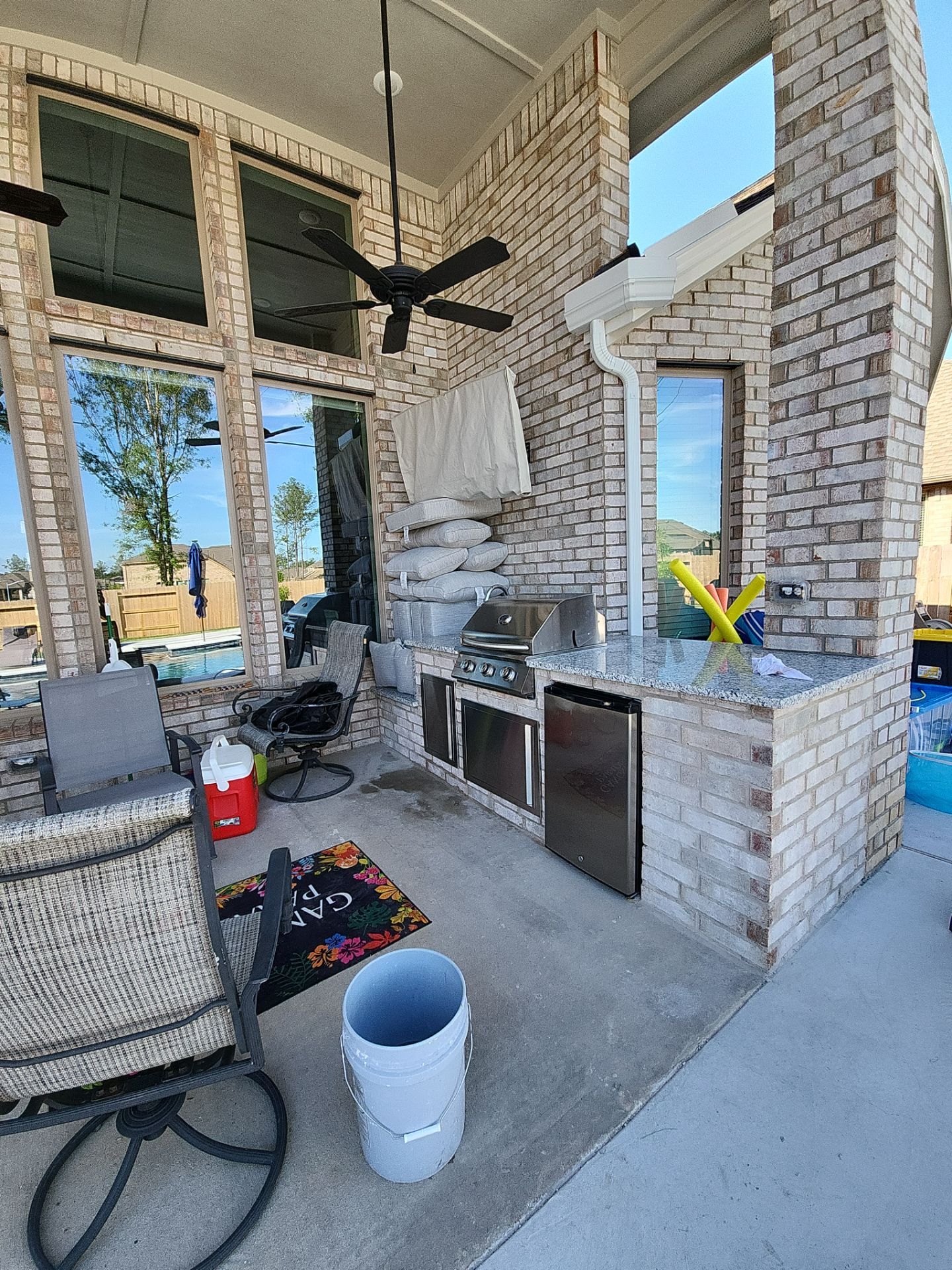 Summer Kitchen in Conroe, TX by SophAlx LLC