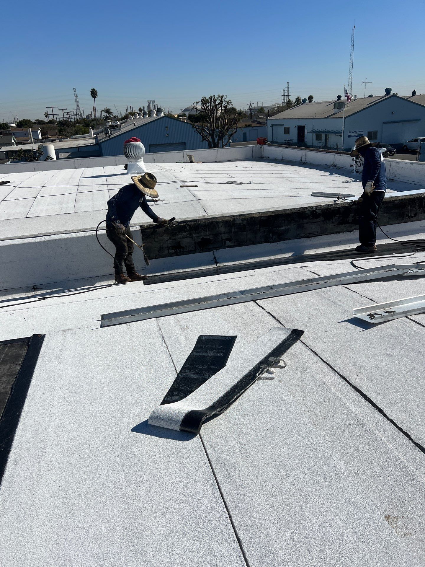 Commercial Roofing Installation using Modified Bitumen, Torch by A-1 All American Roofing