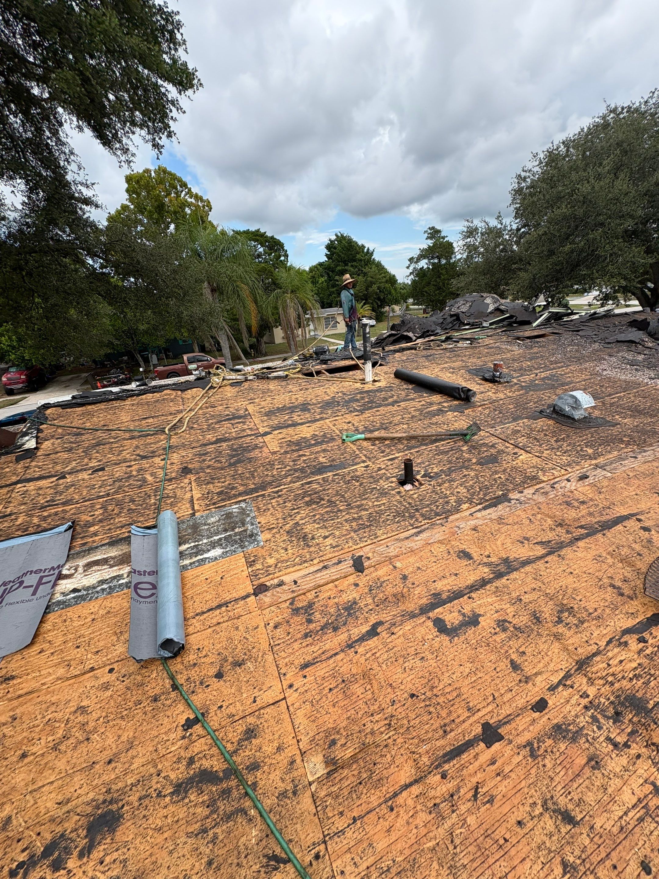 Standing Seam Metallic Copper Metal Roof Replacement in Deltona by Pinnacle Roofing Group