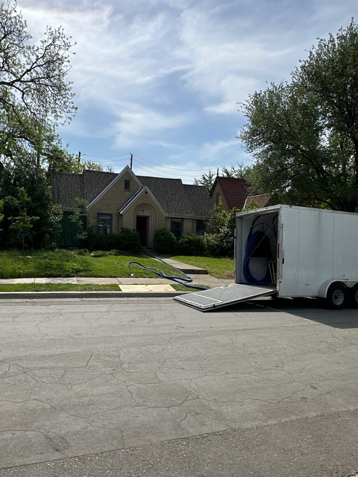 Full encapsulation with open cell spray foam on this custom home in Dallas by Apex Insulation Solutions