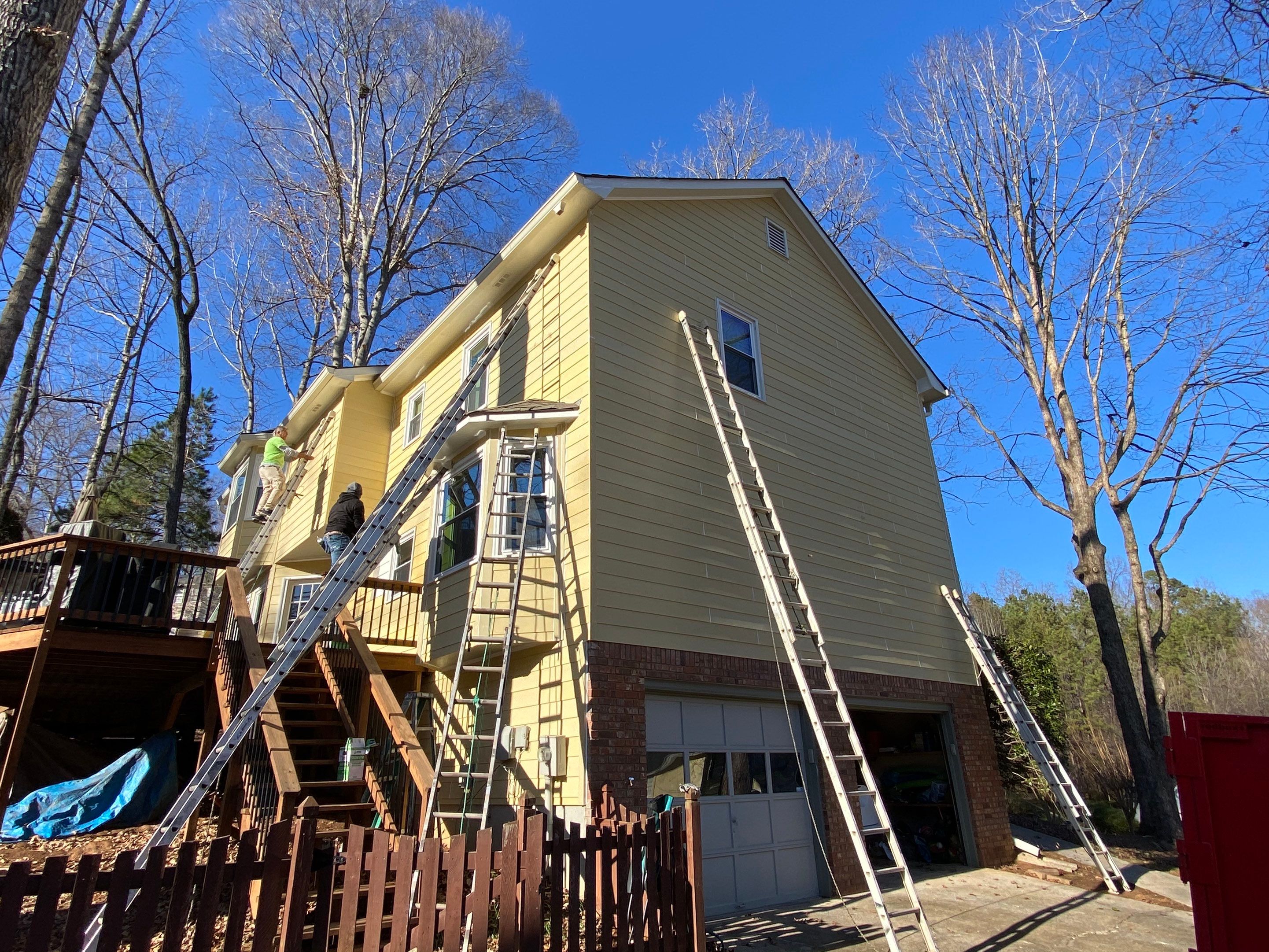 Full Exterior Painting and Siding Refresh in Smyrna, Georgia by Swift Home Renovations