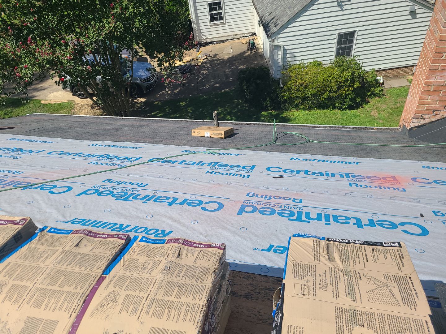 Falls Church: Roof Replacement with CertainTeed Landmark Pro in Max Def Pewterwood by RM Banning, Inc.
