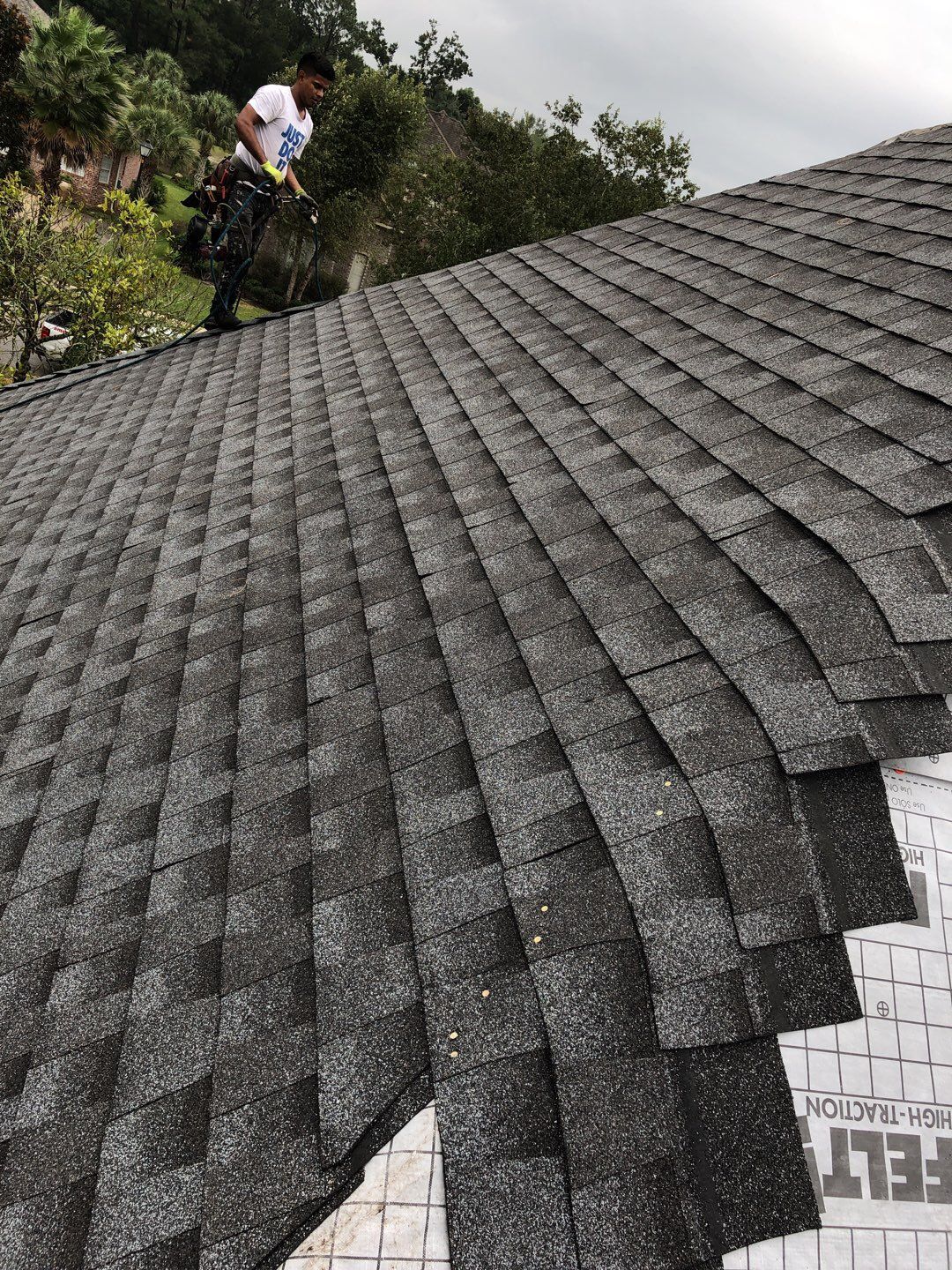 Residential Roofing Installation using Roof Replacement by American Roofing & Construction LLC