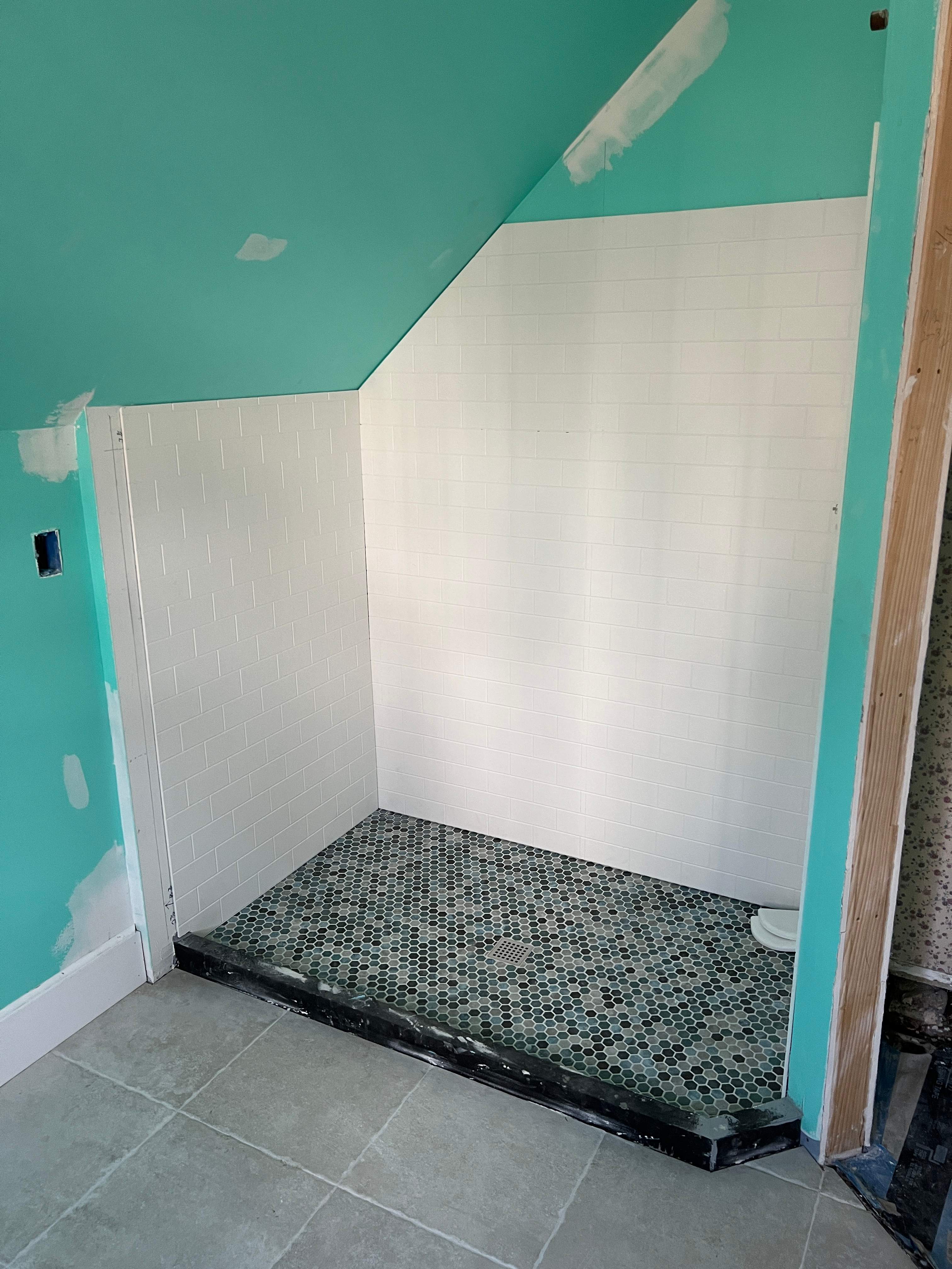 Bathroom Remodel w/ Swanstone Shower Walls & Slipper Tub by Chagnon Building & Remodeling LLC
