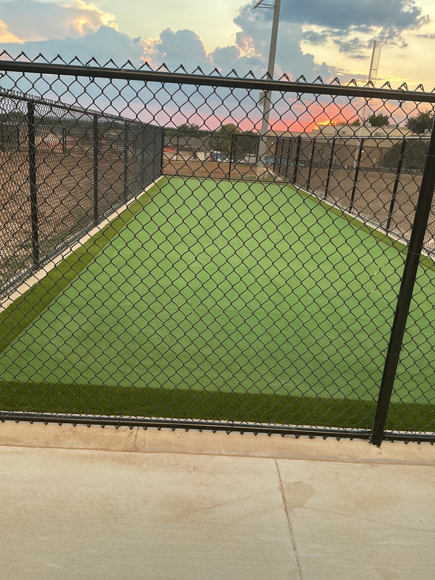 Project in Denton by Turf Concepts