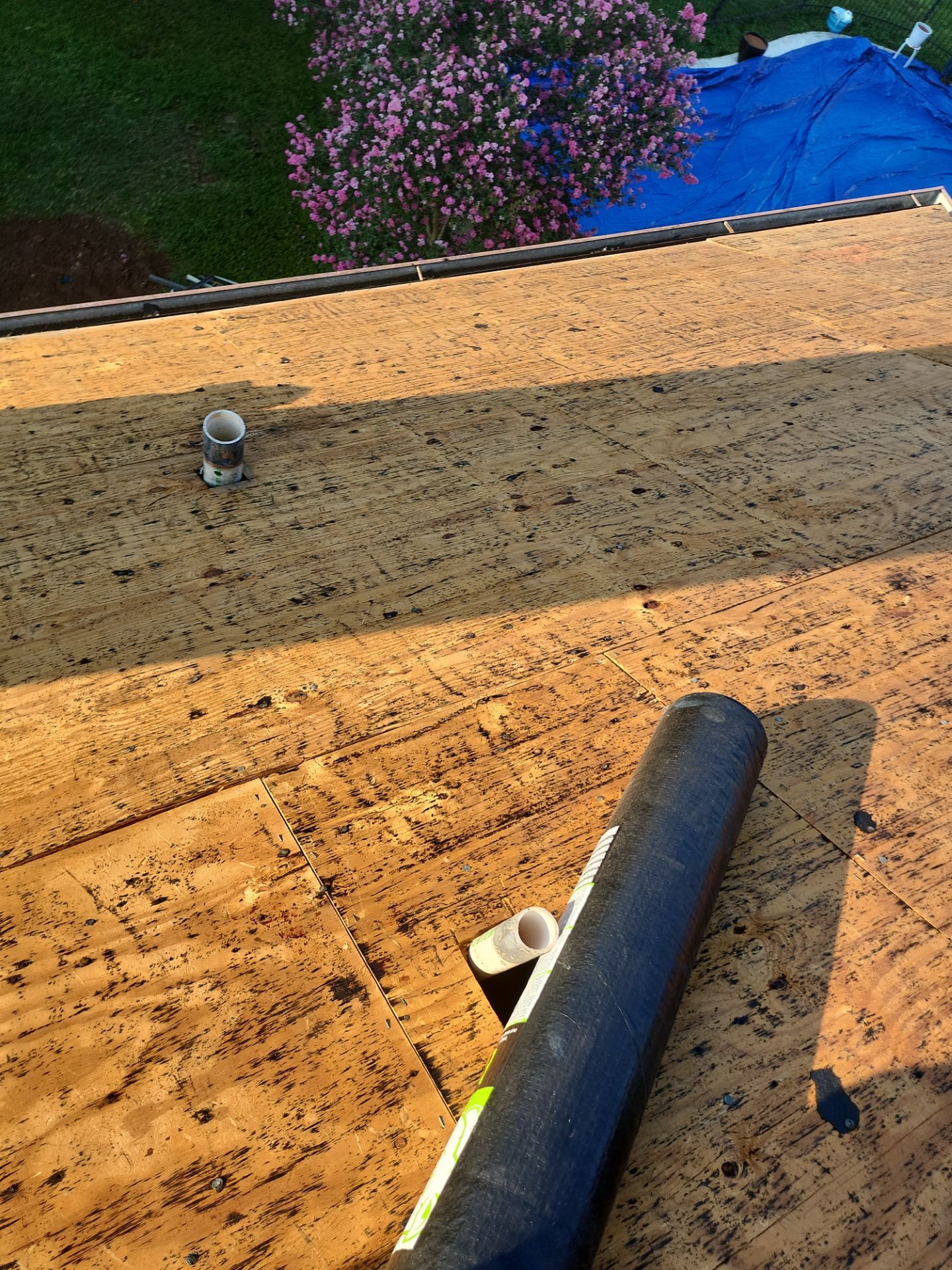 Residential Roofing Installation using Owen's Corning Duration (Lifetime) Shingles by Roof Repair Company