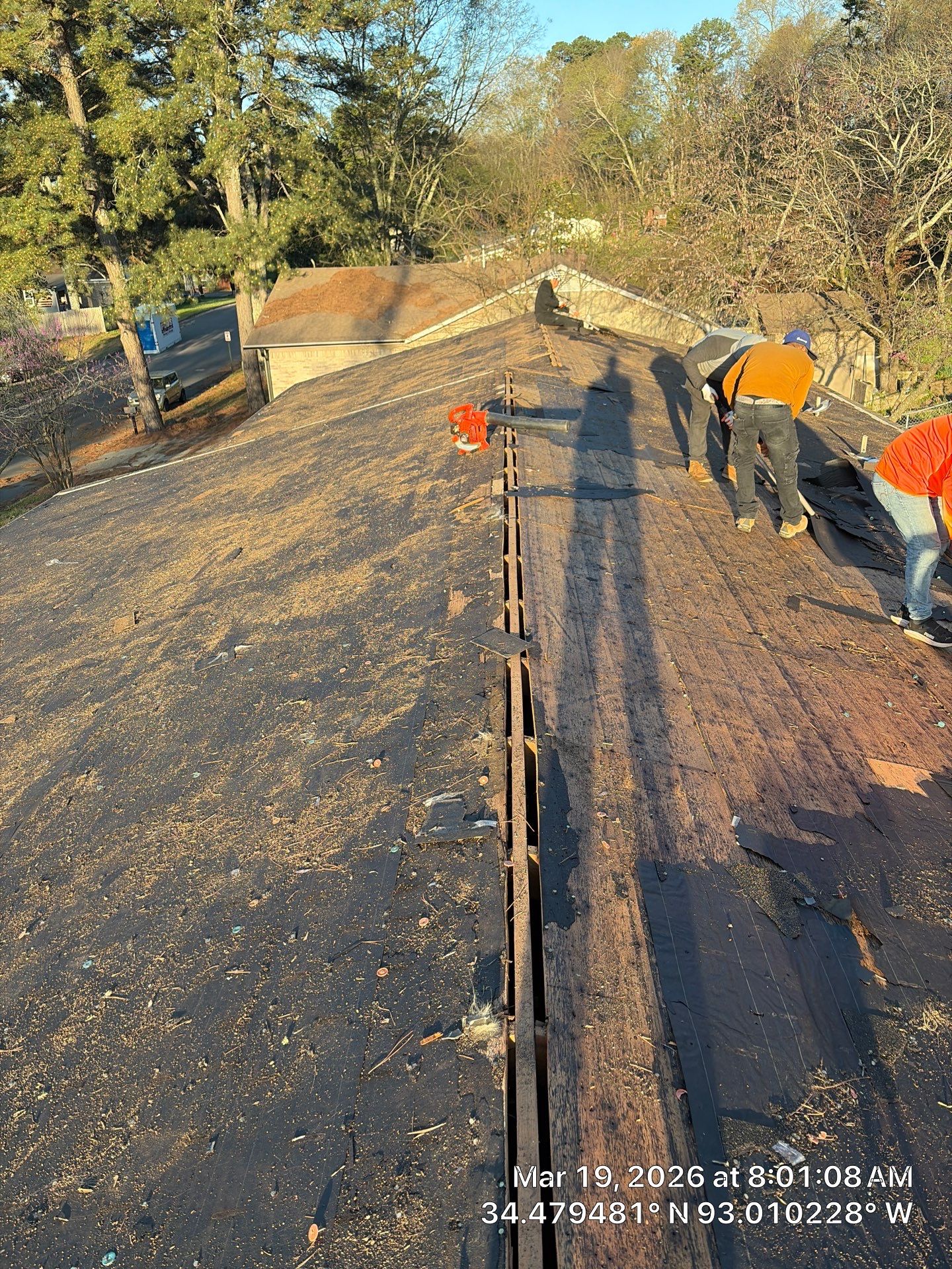 Full Roof Replacement and Storm Damage Restoration in Hot Springs by Temple Roofing and Exteriors