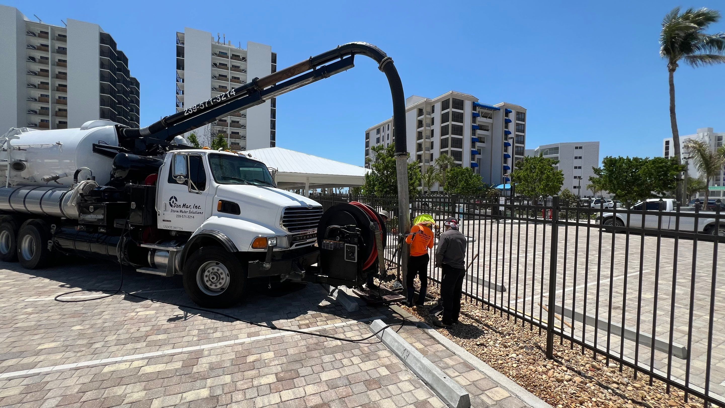 F.M.B. Condo Stormwater System Maintenance by Don Mar, Inc. Storm Water Solutions