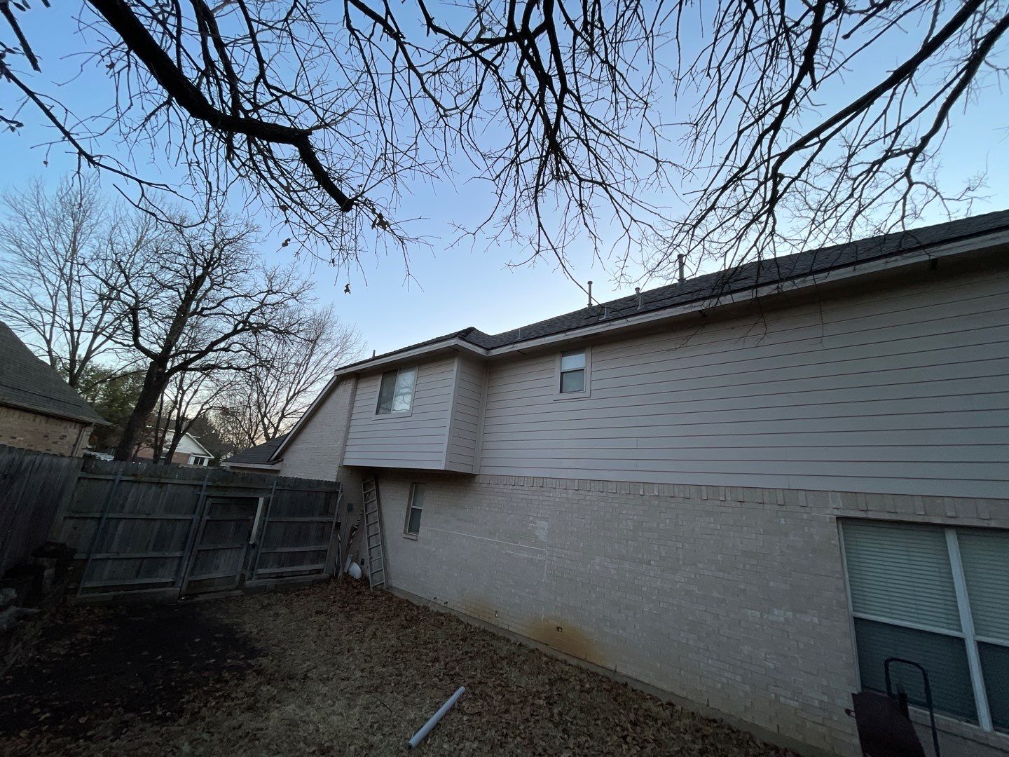 Full Exterior Remodel (Roofing, painting, Gutters) & Interior Damage Repair & Painting by First United Roofing & Construction