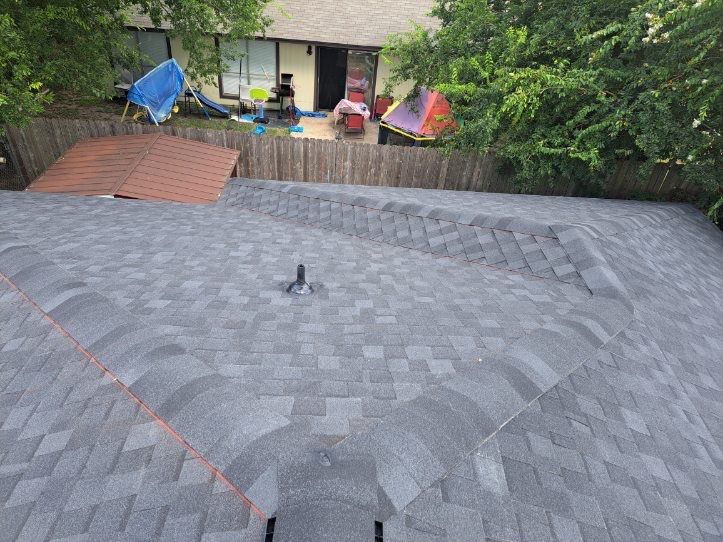 Leaking Roof Replaced with Ridge Vent — Houston, TX by PL Roofing & SB Roofing, LLC.