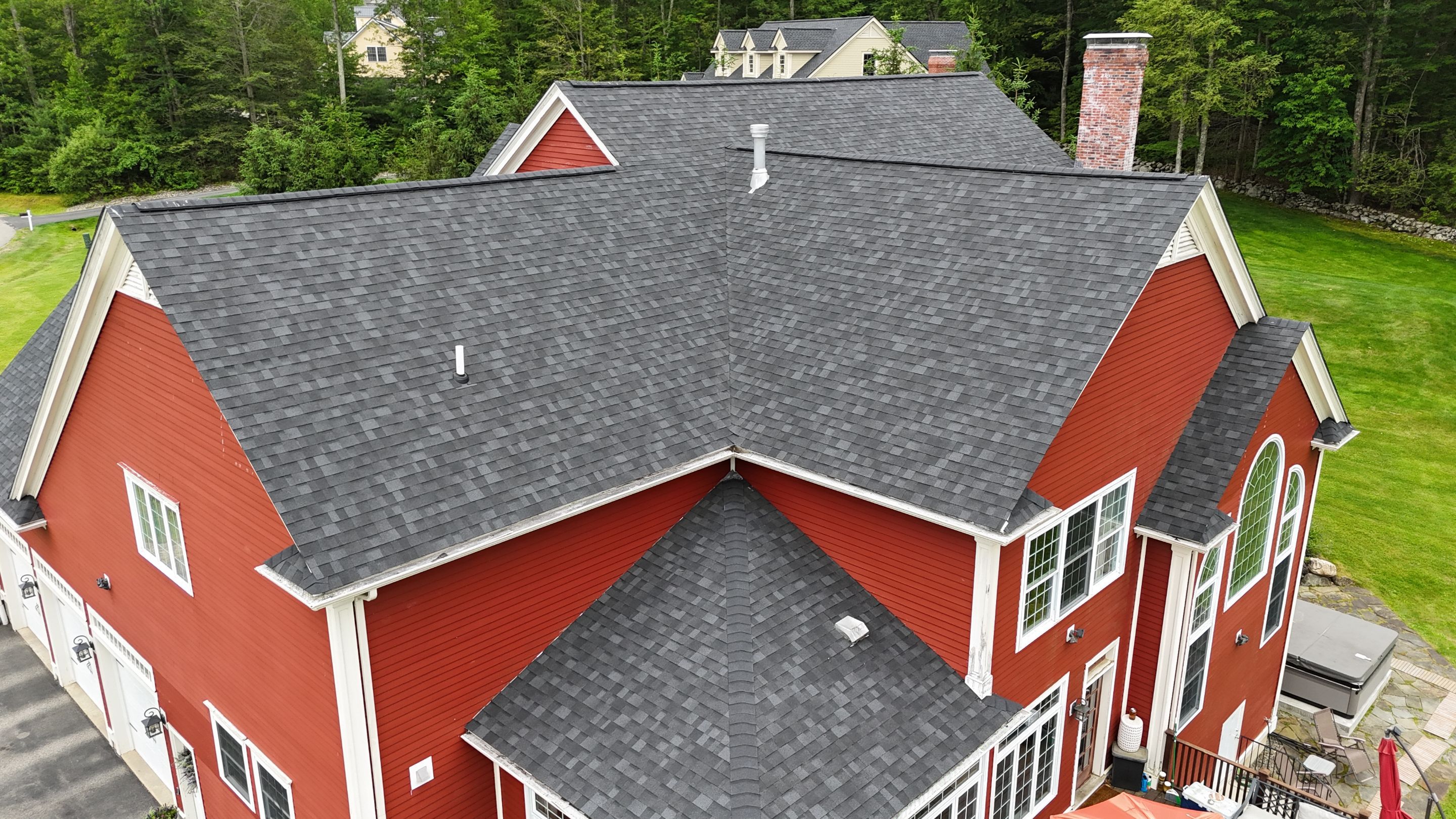Full 40-Square Roof Replacement in Kensington, NH – Owens Corning Duration, Onyx Black by JOHNNYS PRO