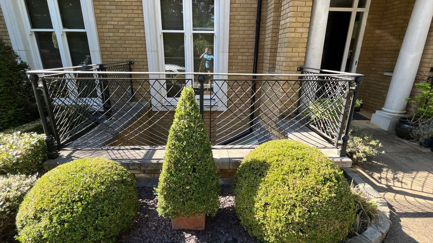 Stone Work Cleaning using Honda 15lpm Low Pressure Washing Machine by Ges Exterior Cleaning ltd