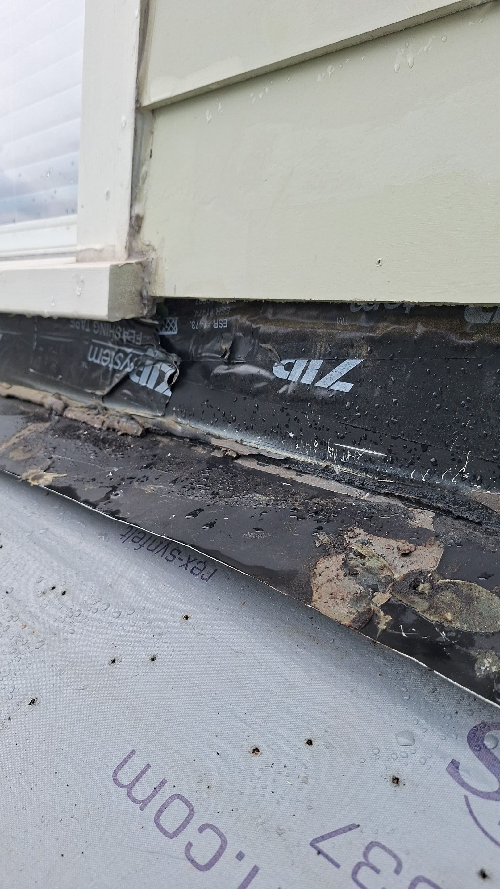 Flashing and siding repair by Indigo State Roofing