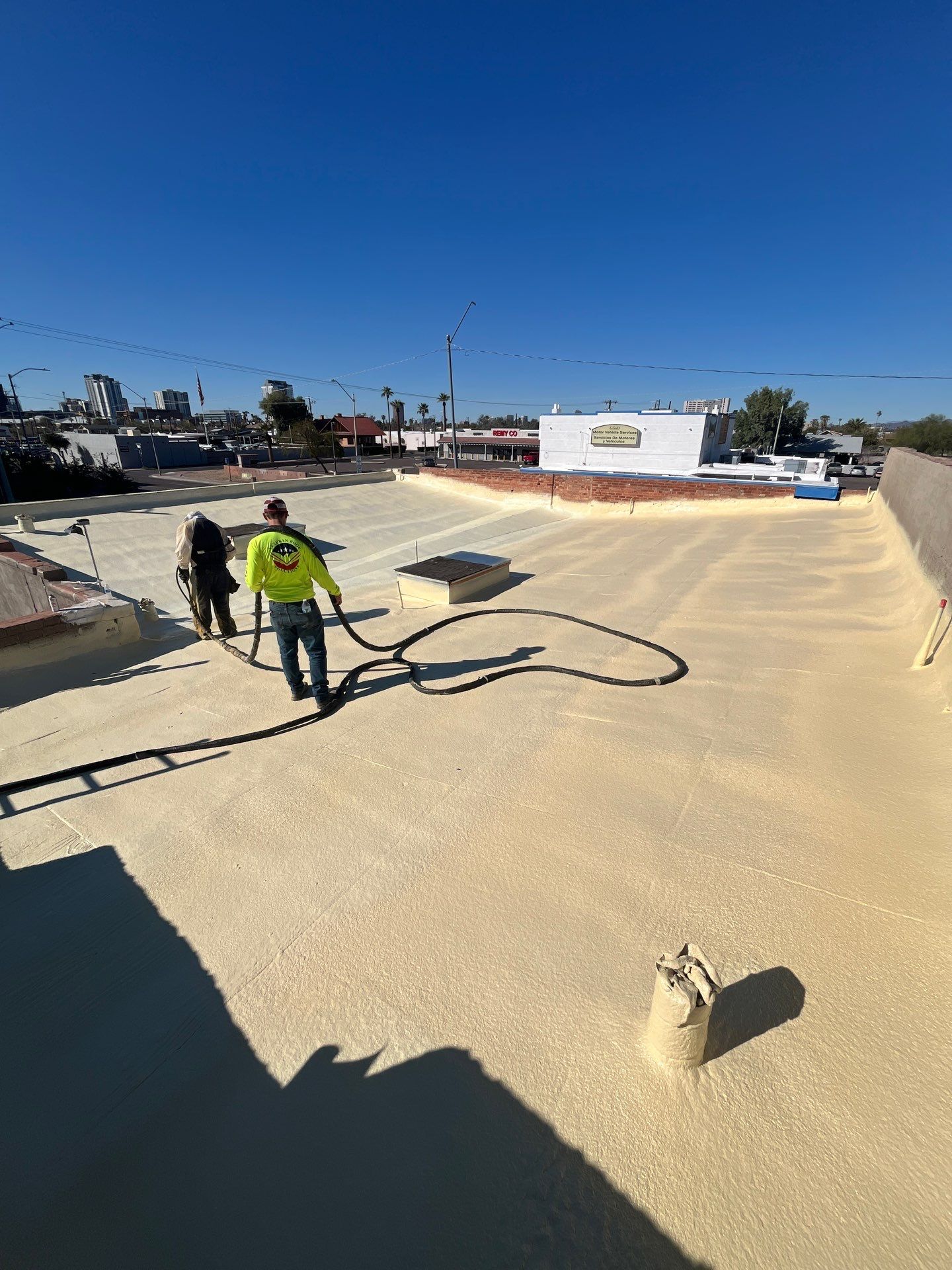 Spray Polyurethane Foam by Reimagine Roofing