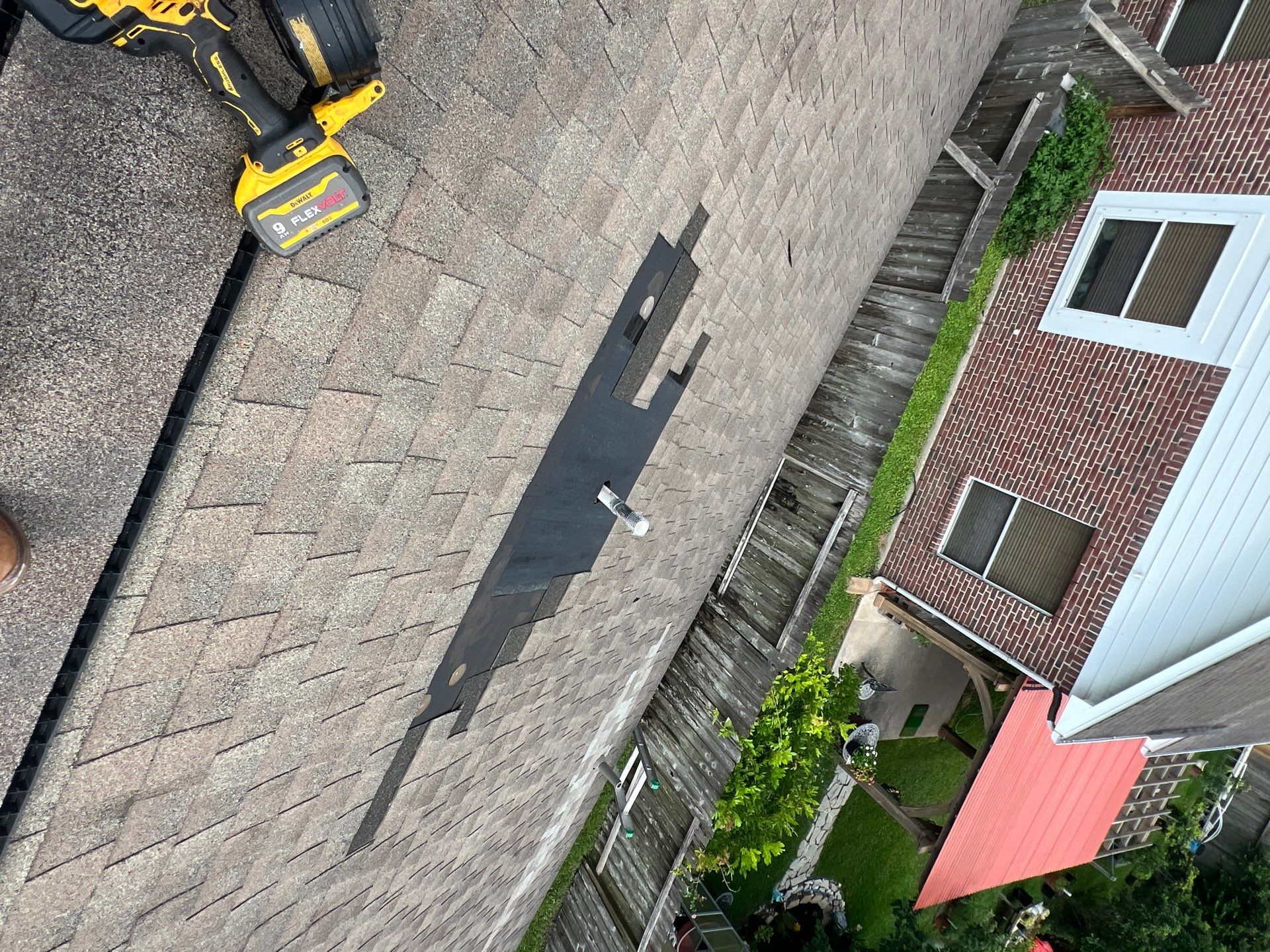 Hail Damage using Owen's Corning Duration (Lifetime) Shingles by Roof Repair Services LLC
