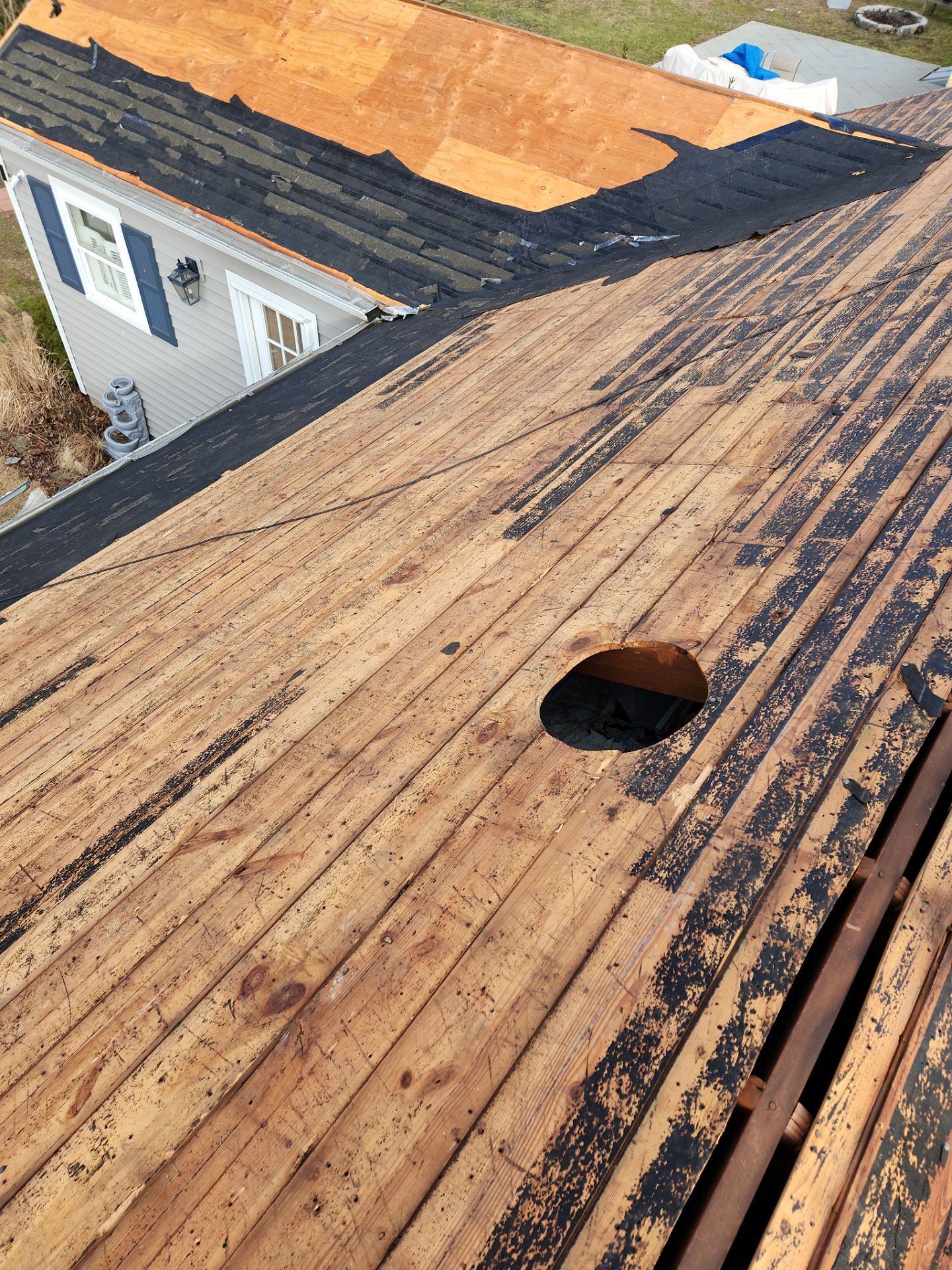 Residential Roofing Installation using Owens Corning Duration Onyx Black by A Plus Exterior