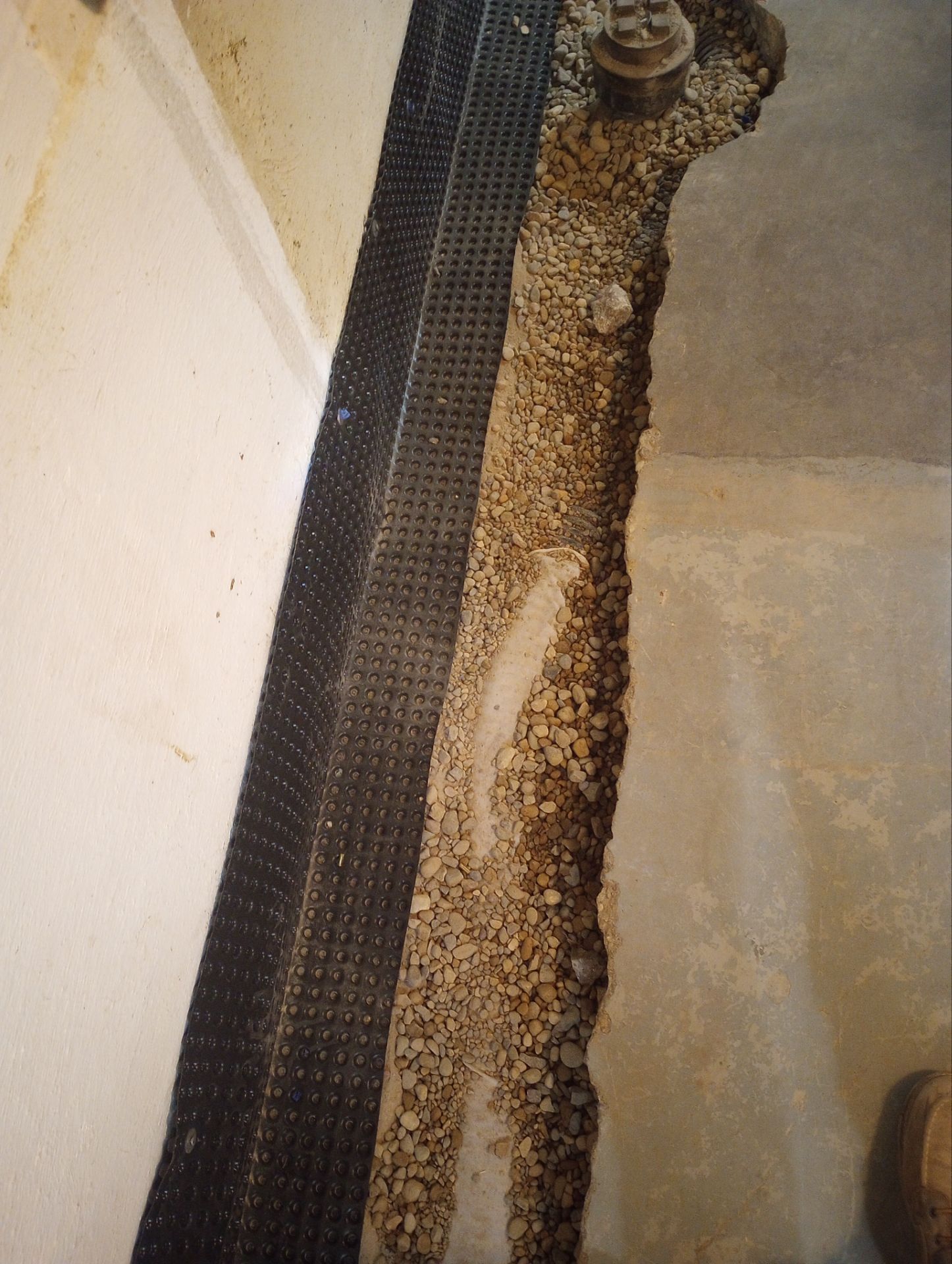 Golden Valley Drain Tile by Waterproofing Northeast
