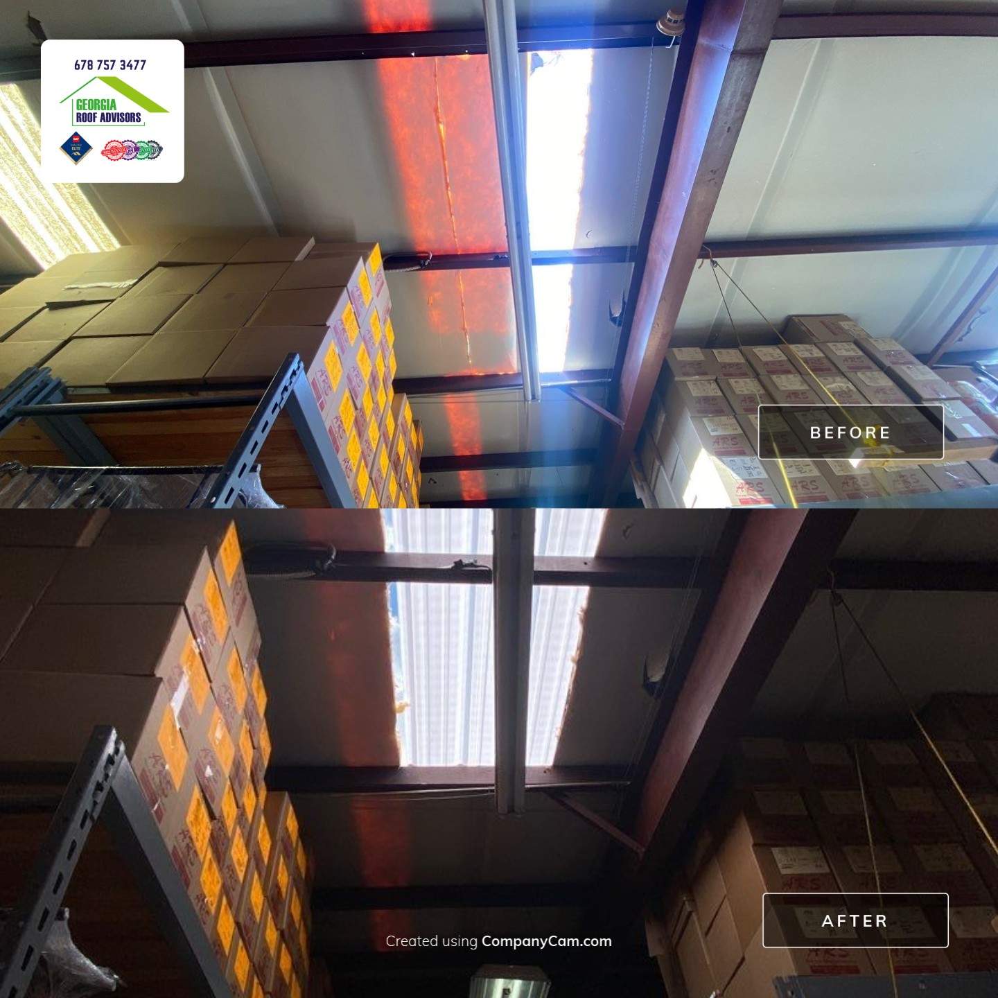 Commercial Metal Roof Replacement - Kennesaw Georgia by Georgia Roof Advisors