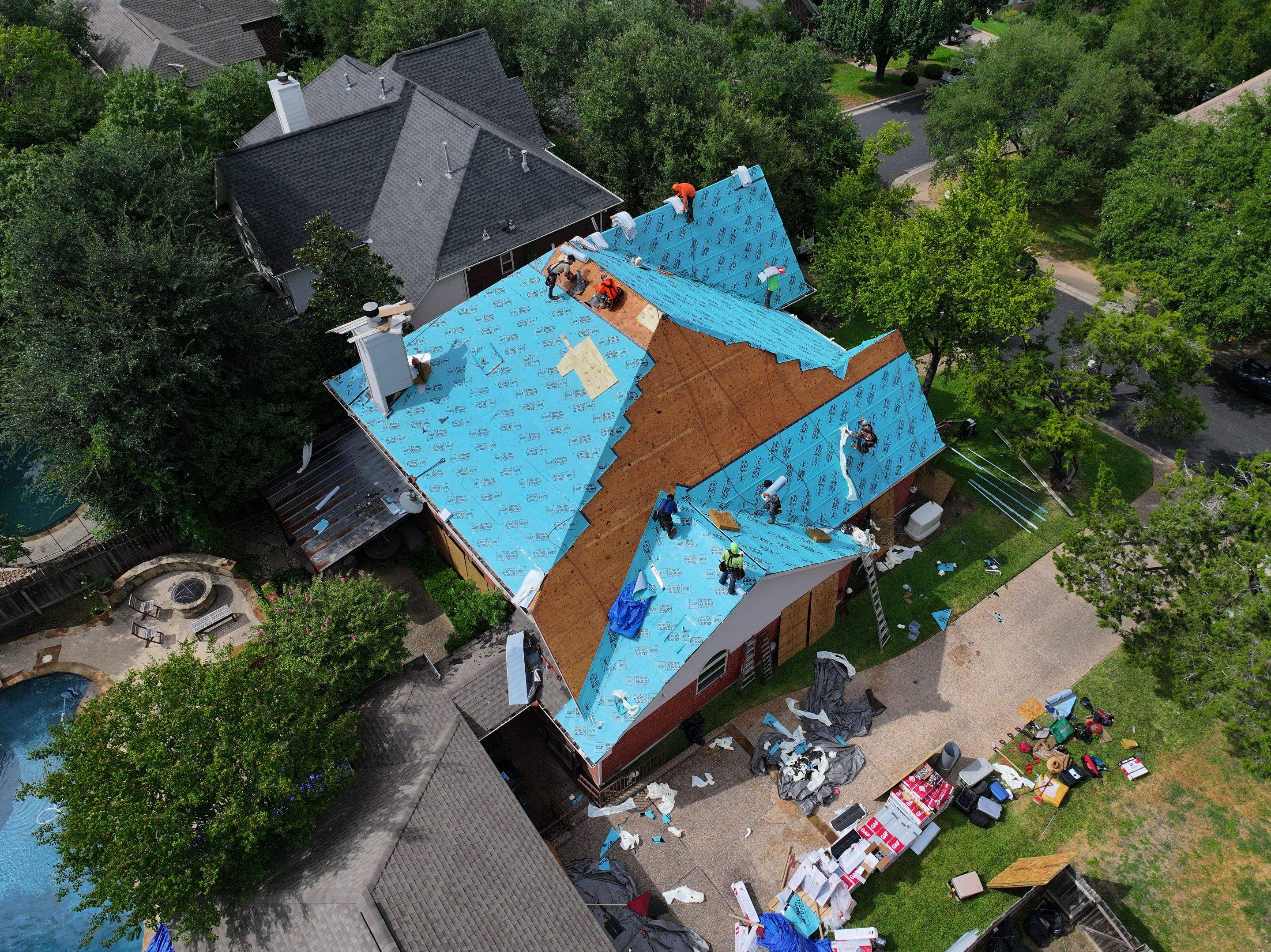 Fortified Northwest Hills Roof Replacment by Lapeyre Roofing