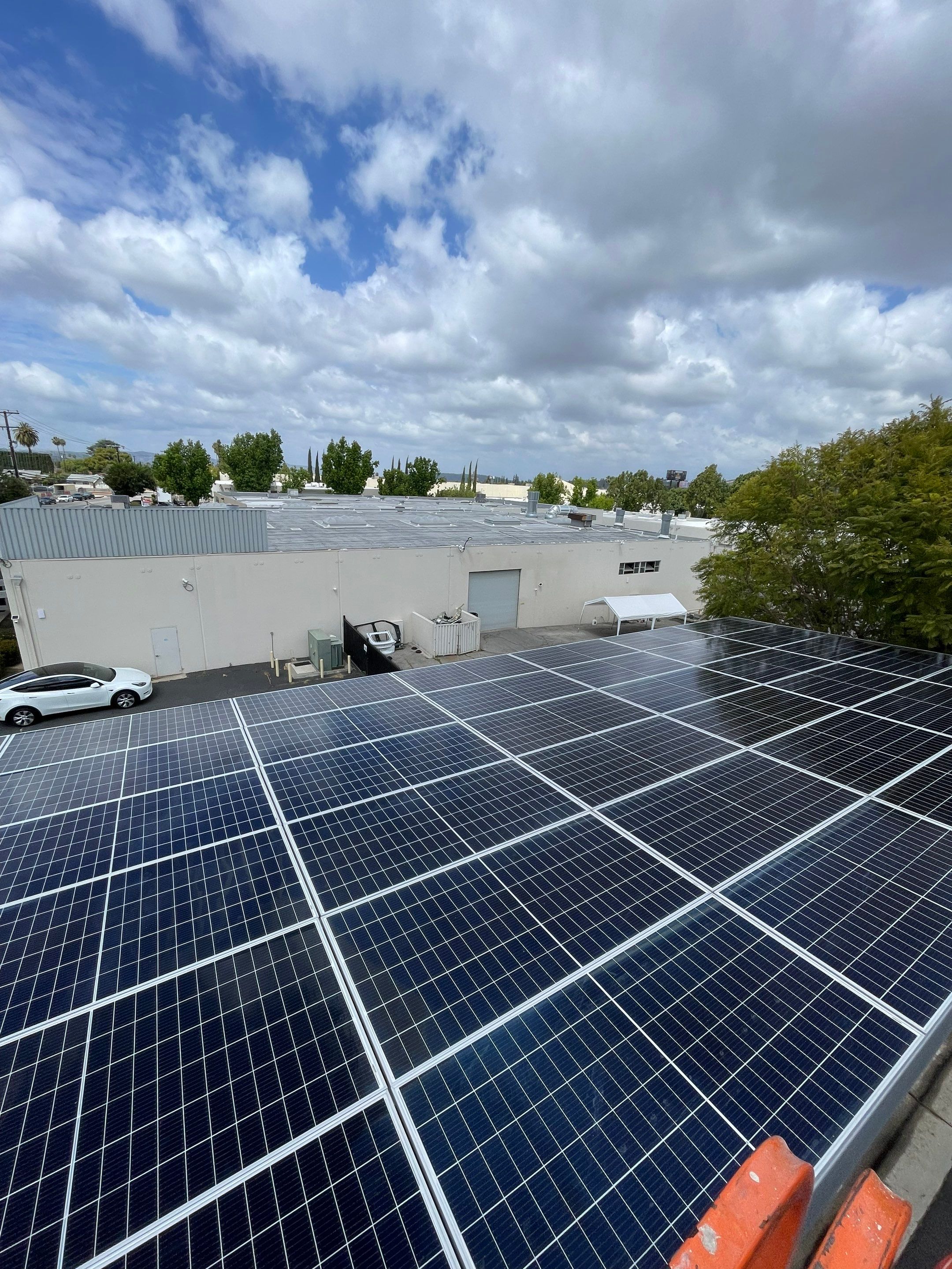 Commercial Solar Panel Cleaning by Palm Coast Solar Cleaning